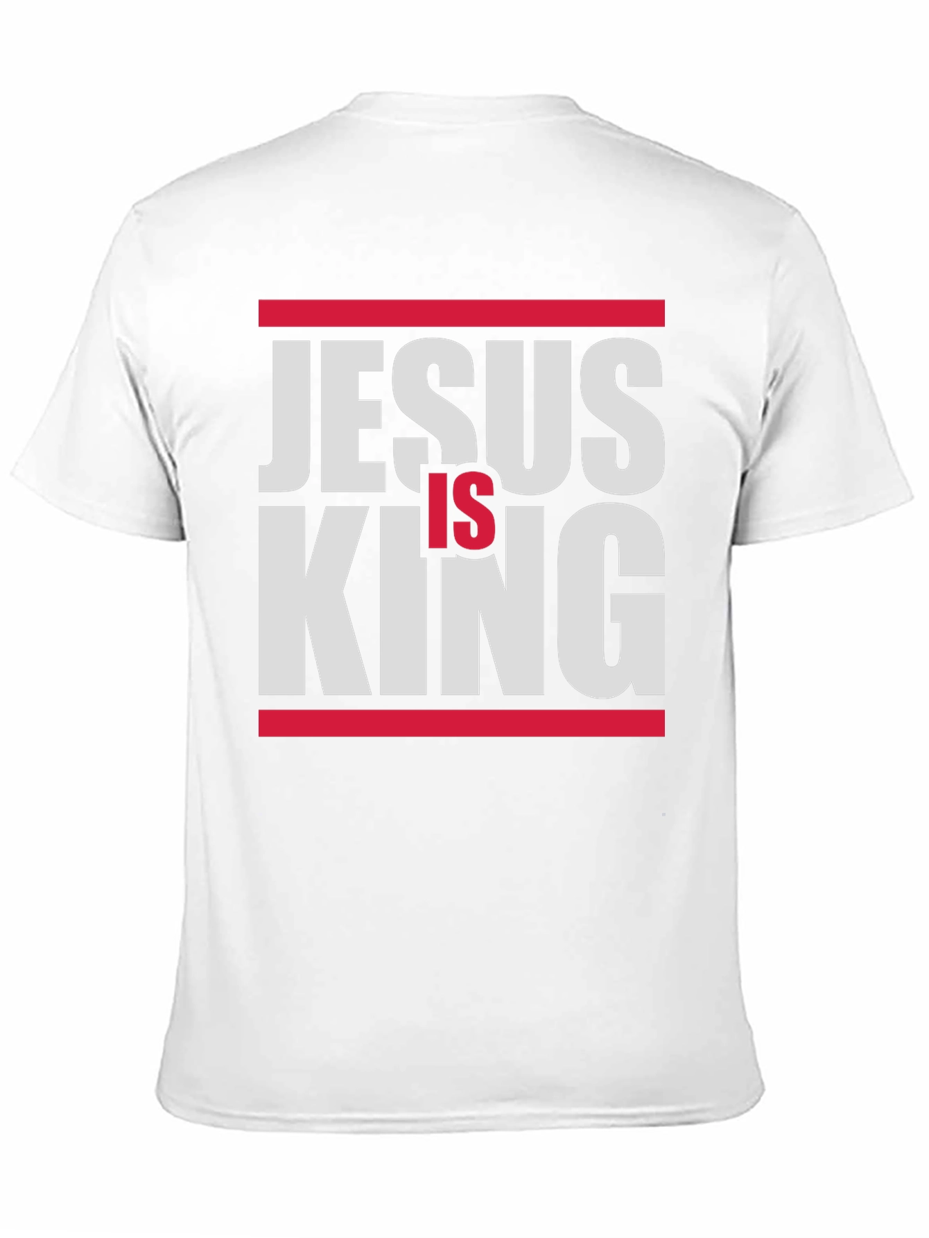 Jesus is King Graphic Tee - Stylish Christian T-Shirt