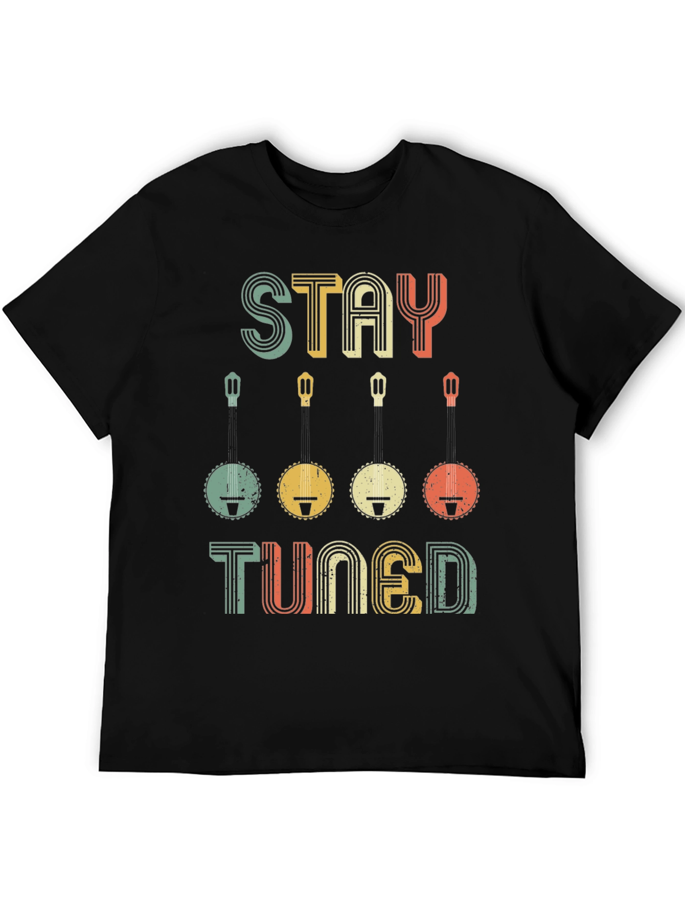 Stay Tuned Banjo Music T-Shirt