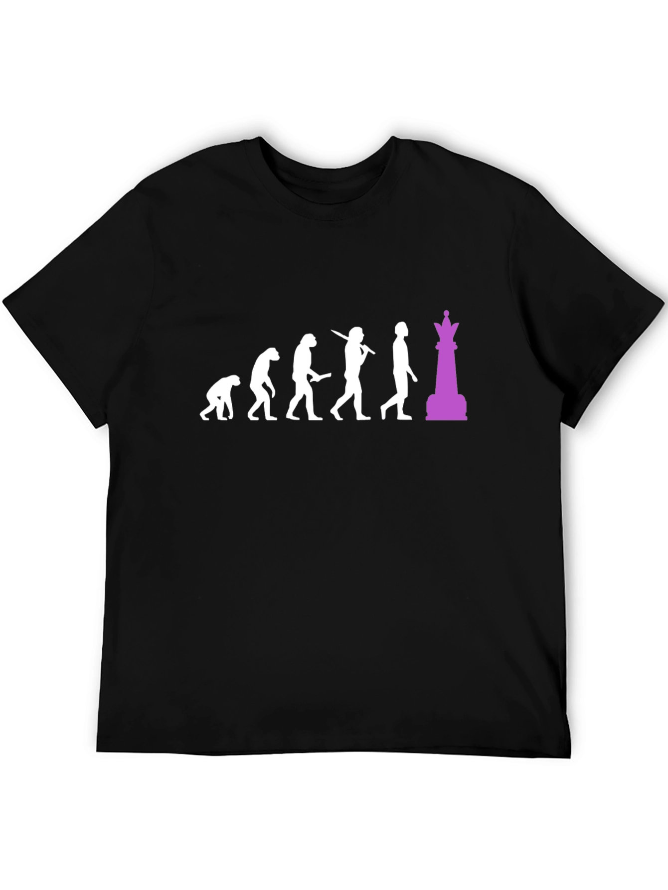 Chess Evolution T-Shirt - Black