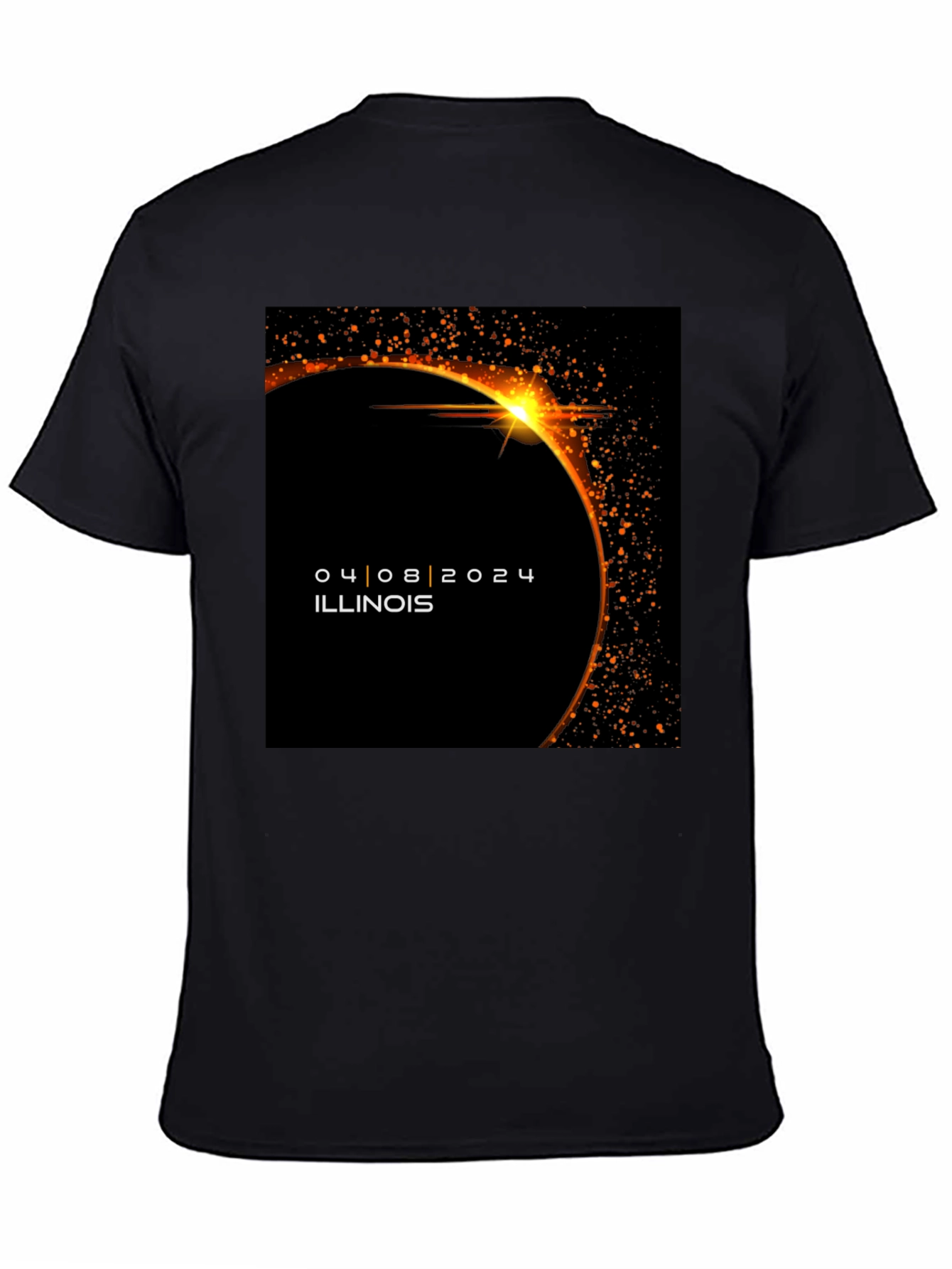Illinois Eclipse T-Shirt - April 8 2024