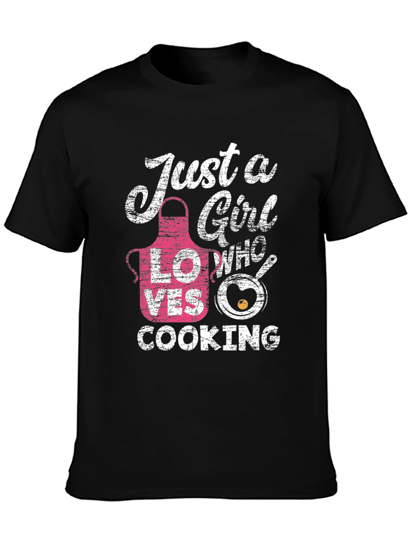 Just A Girl Who Loves Cooking T-Shirt