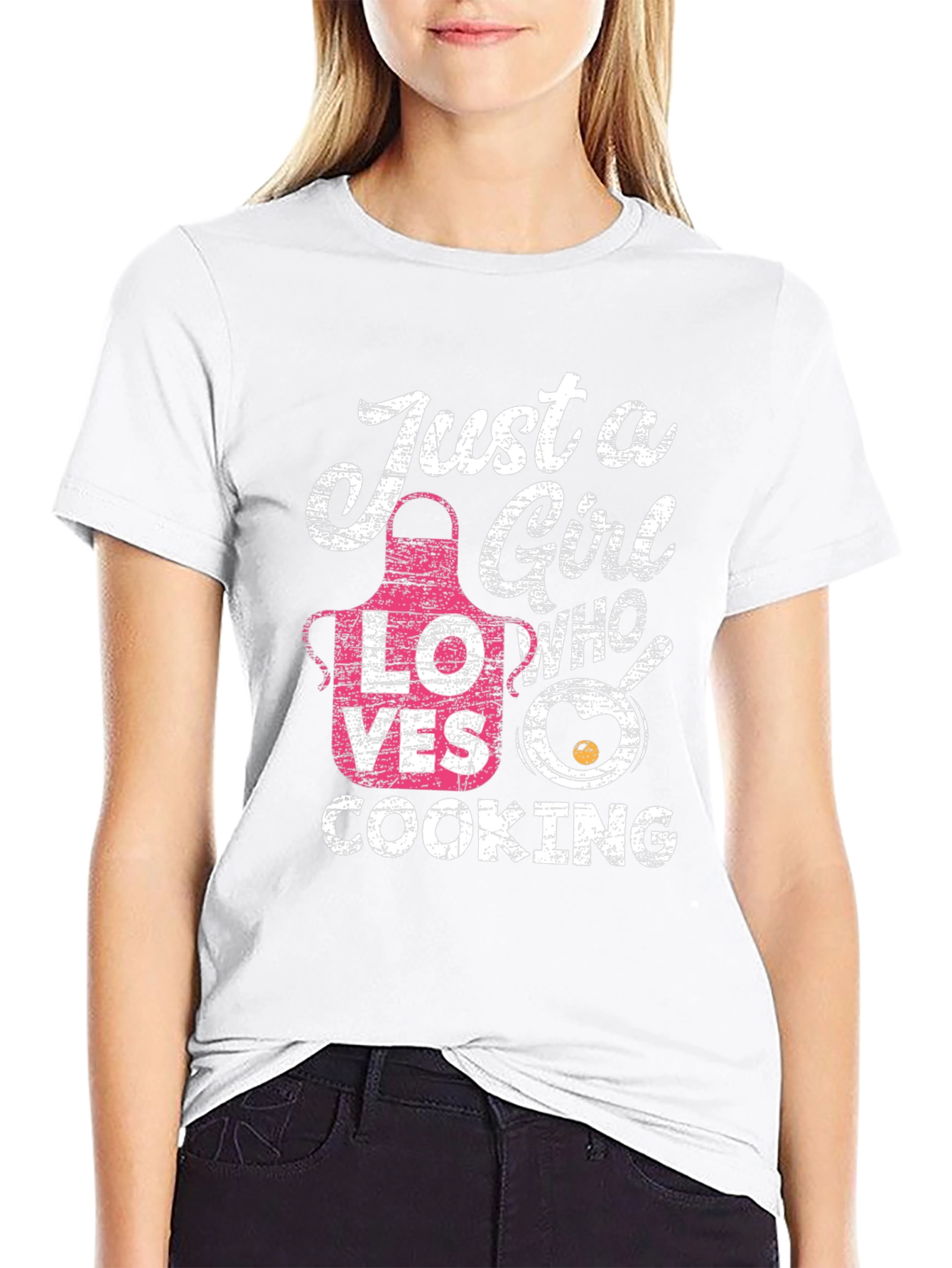 Just A Girl Who Loves Cooking T-Shirt