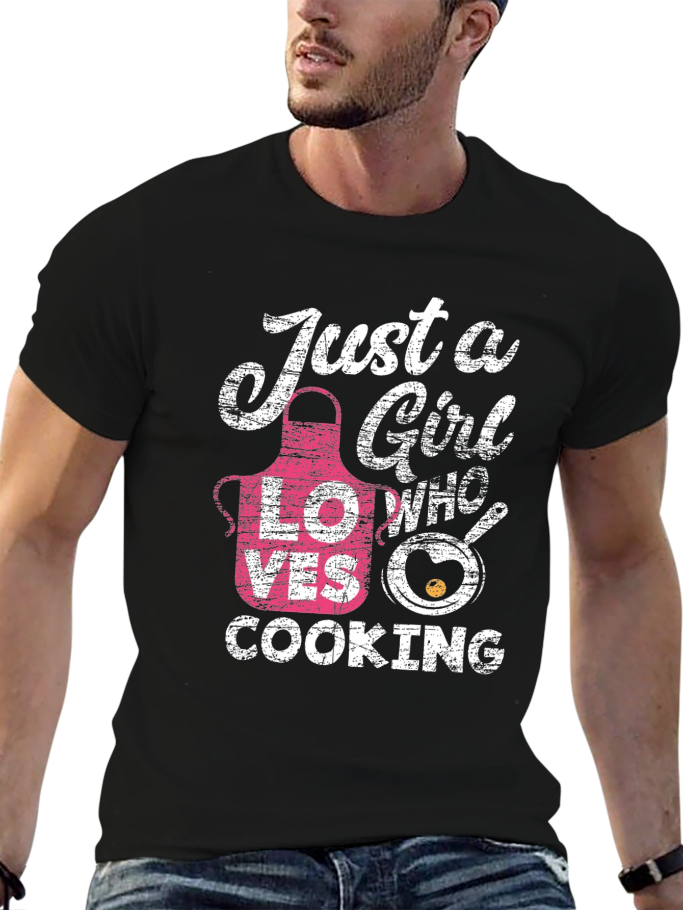 Just A Girl Who Loves Cooking T-Shirt
