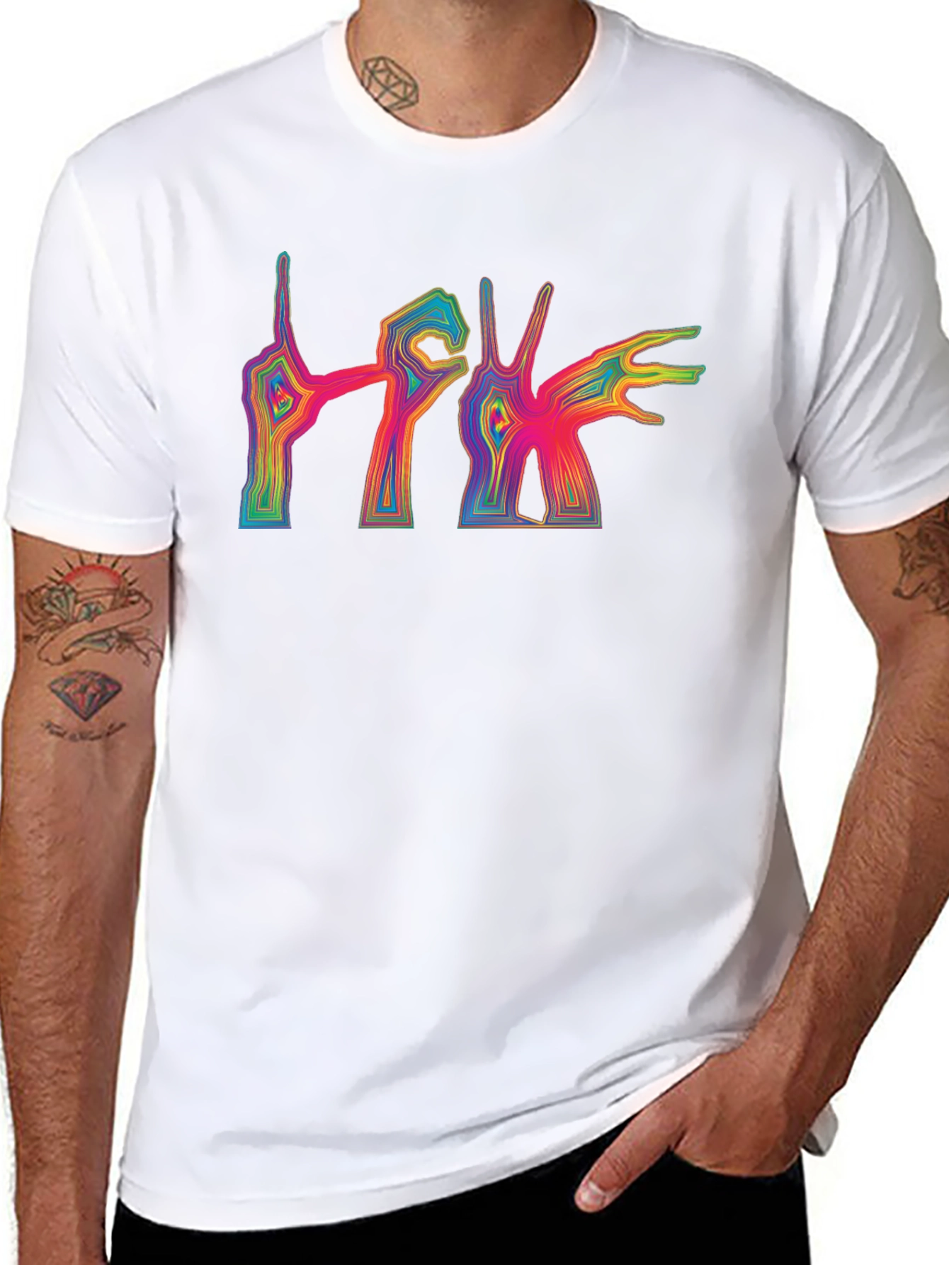 Psychedelic LOVE T-Shirt