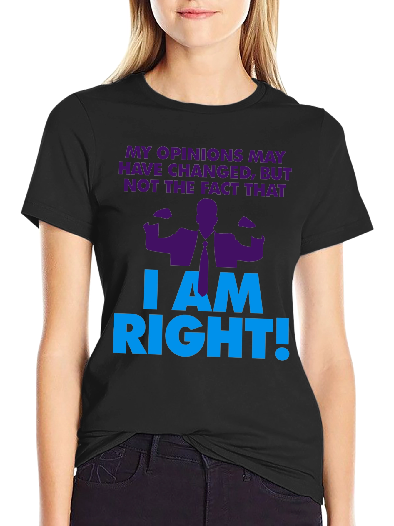 I Am Right! Graphic T-Shirt - Novelty Design