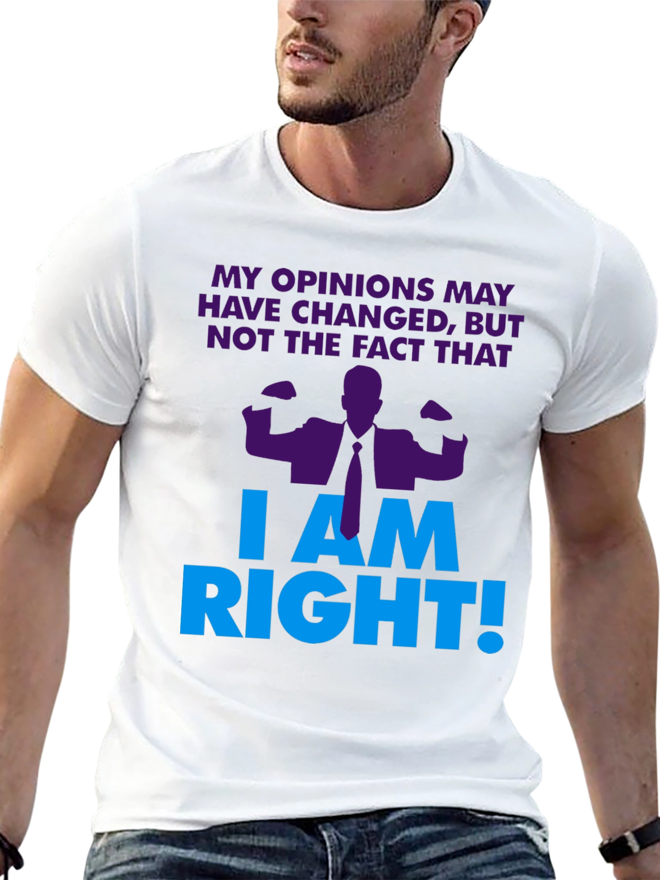 I Am Right! Graphic T-Shirt - Novelty Design