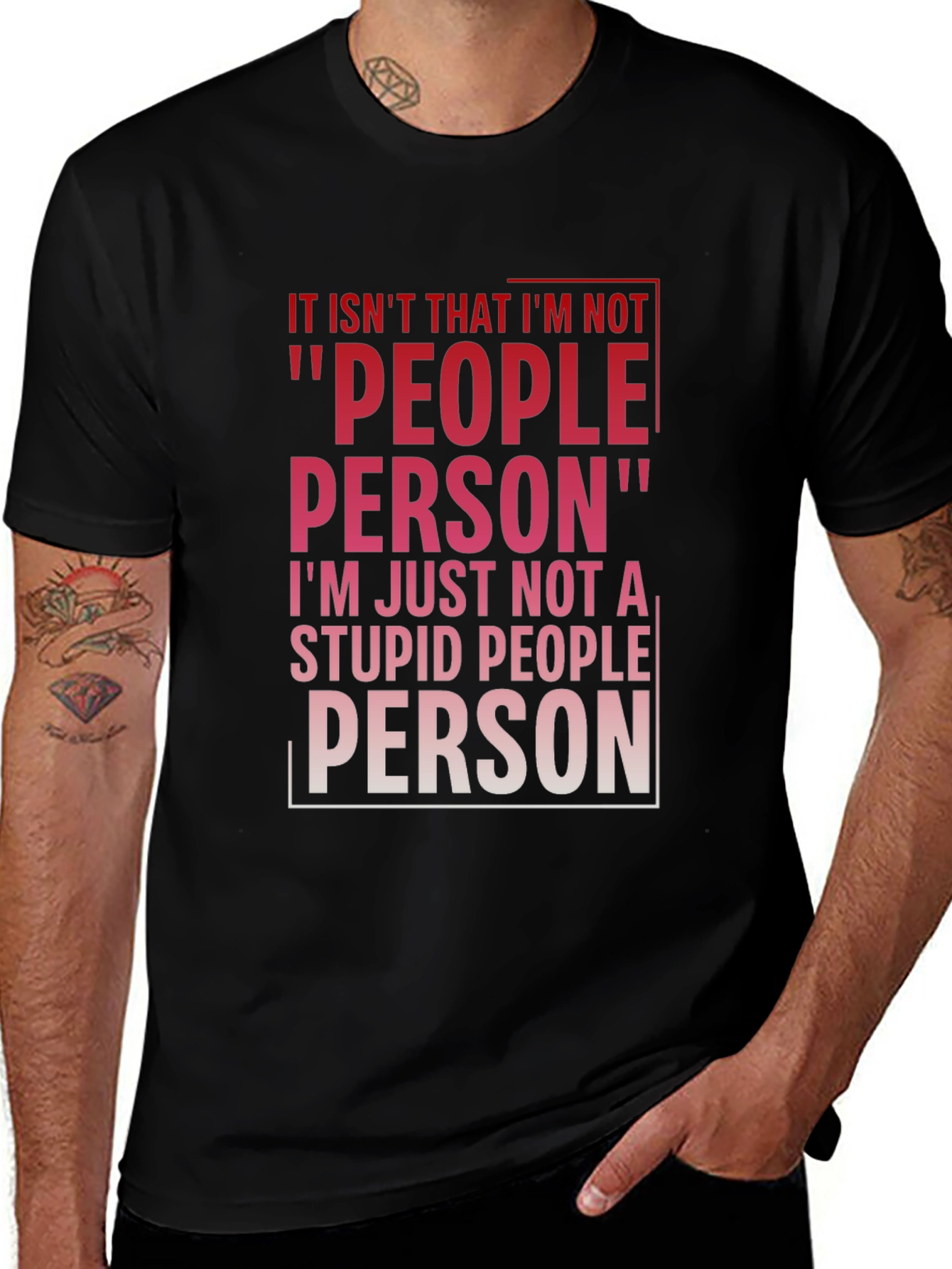 Funny Sarcastic People Person Graphic T-Shirt