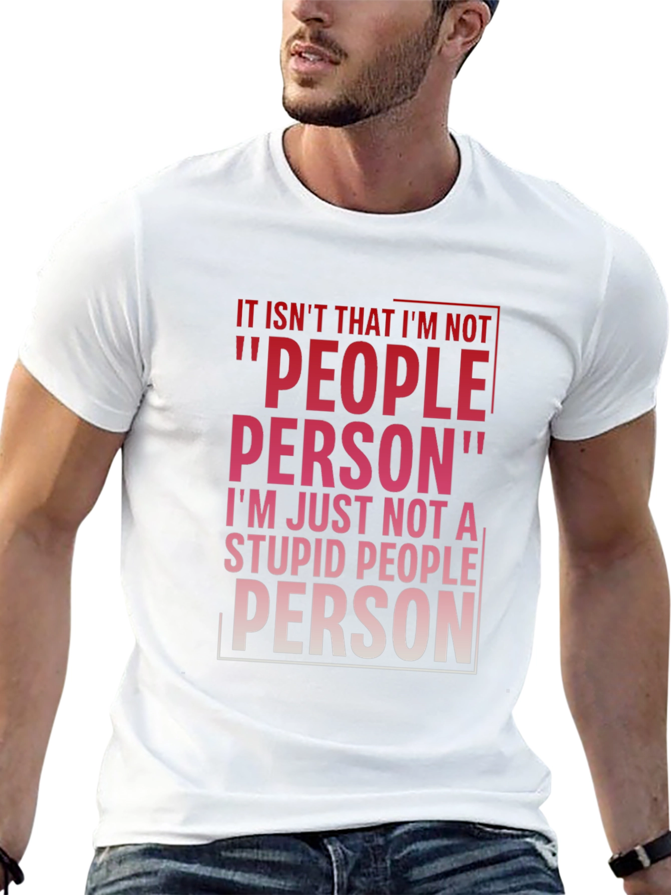 Funny Sarcastic People Person Graphic T-Shirt