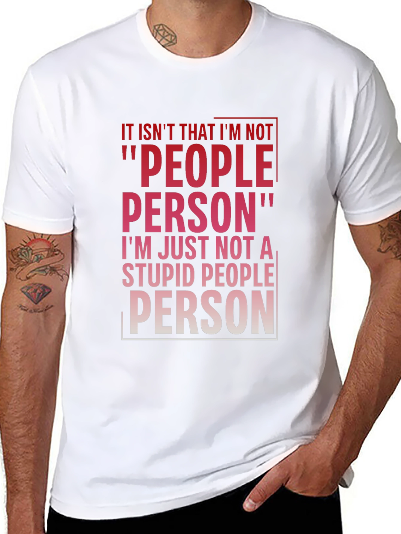 Funny Sarcastic People Person Graphic T-Shirt
