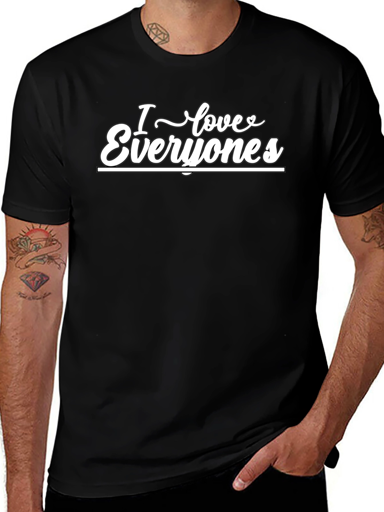 I Love Everyones Black T-Shirt