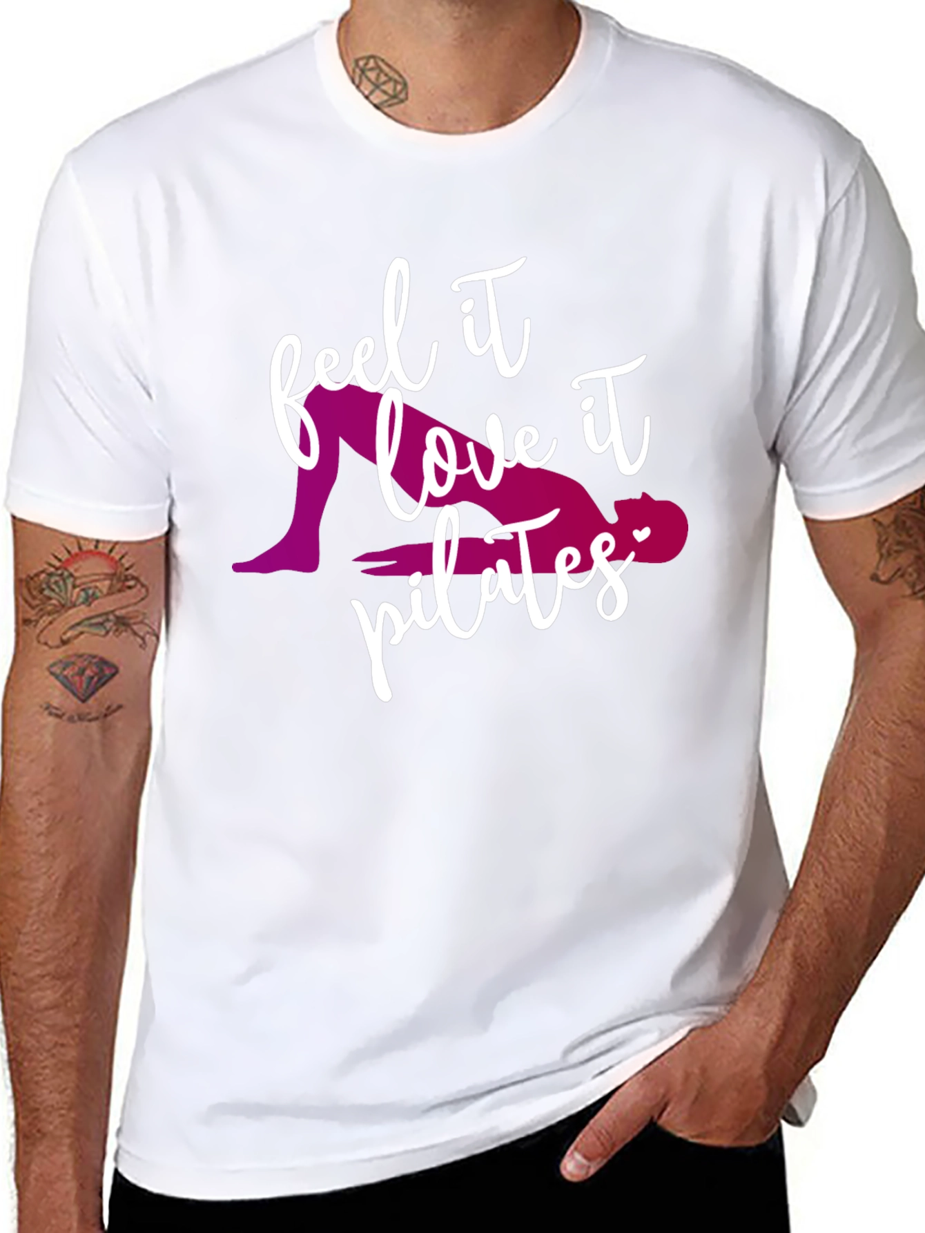 Pilates Lover Tee - Feel It Love It