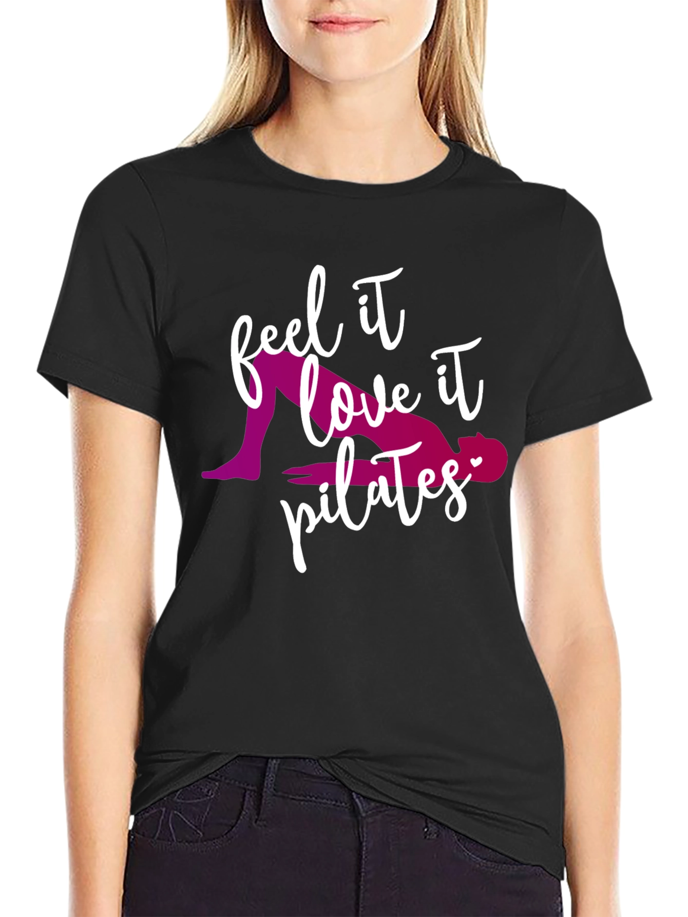 Pilates Lover Tee - Feel It Love It