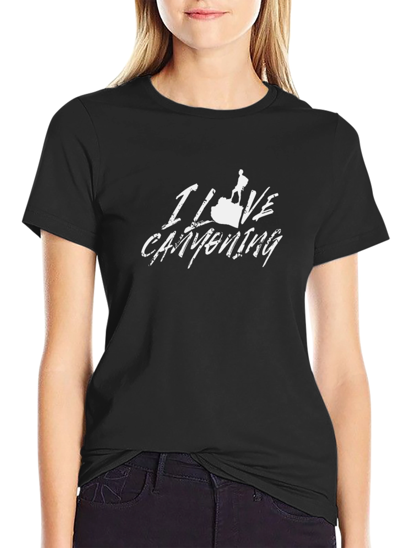 I Love Canyoning T-Shirt Black