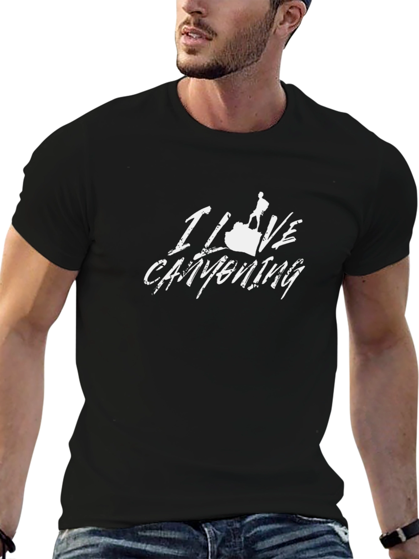 I Love Canyoning T-Shirt Black