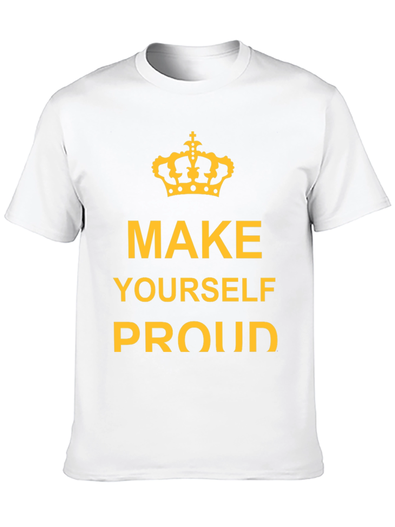 Make Yourself Proud Black Graphic Tee