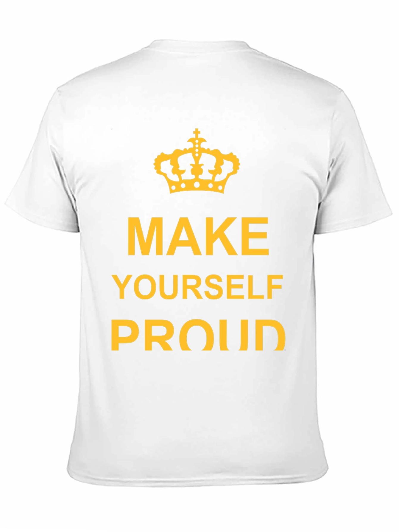 Make Yourself Proud Black Graphic Tee