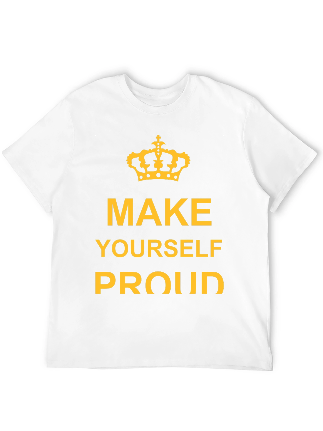 Make Yourself Proud Black Graphic Tee