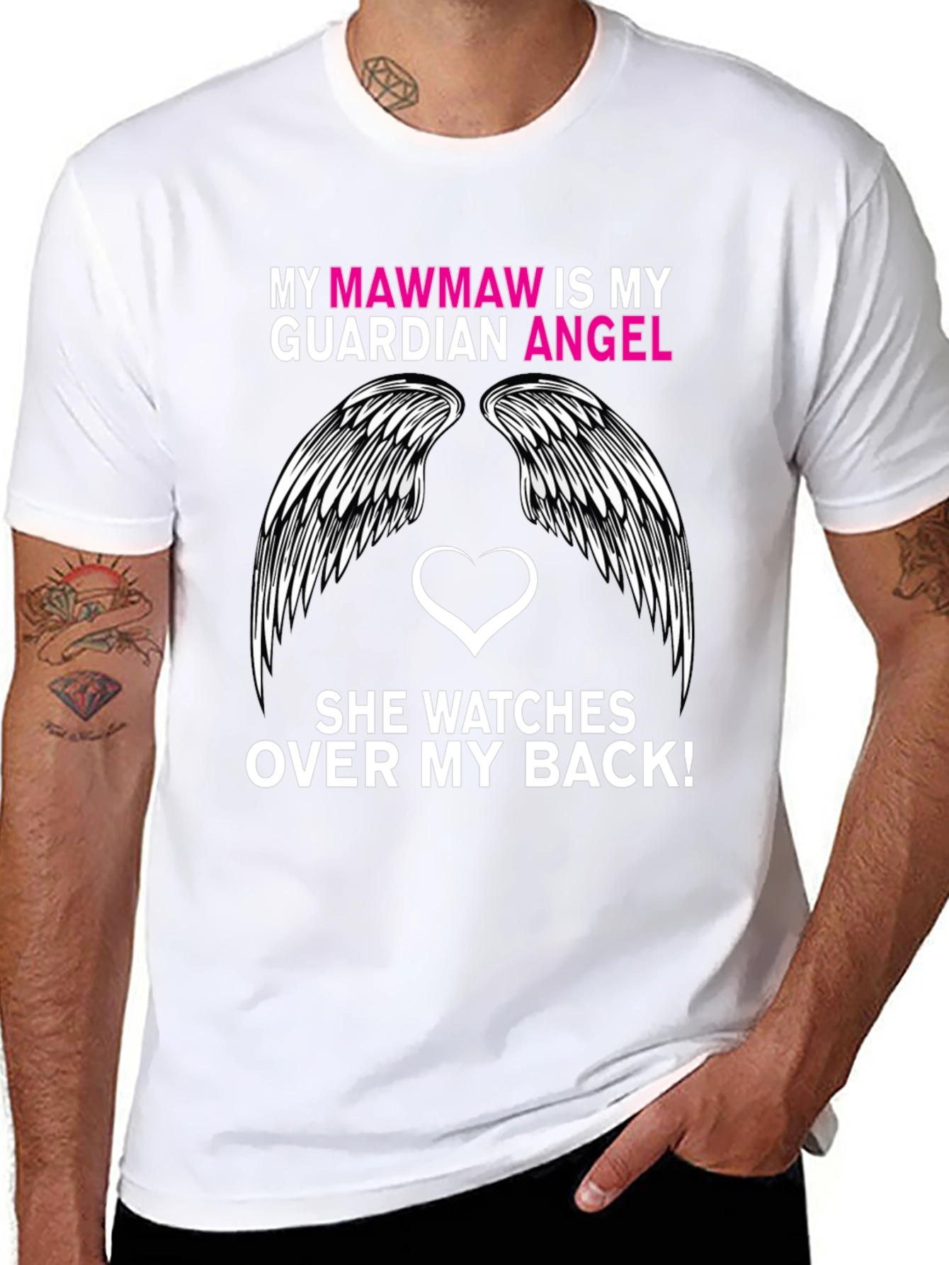 My Mawmaw Is My Guardian Angel T-Shirt