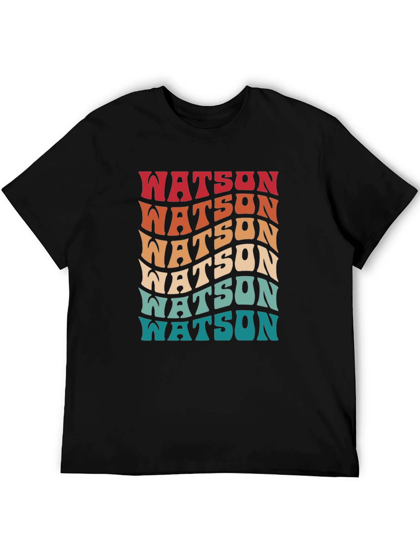 Retro Watson T-Shirt - Groovy Personalized Design