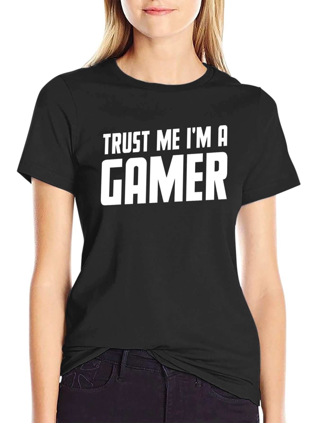 Trust Me Im A Gamer T-Shirt - Black
