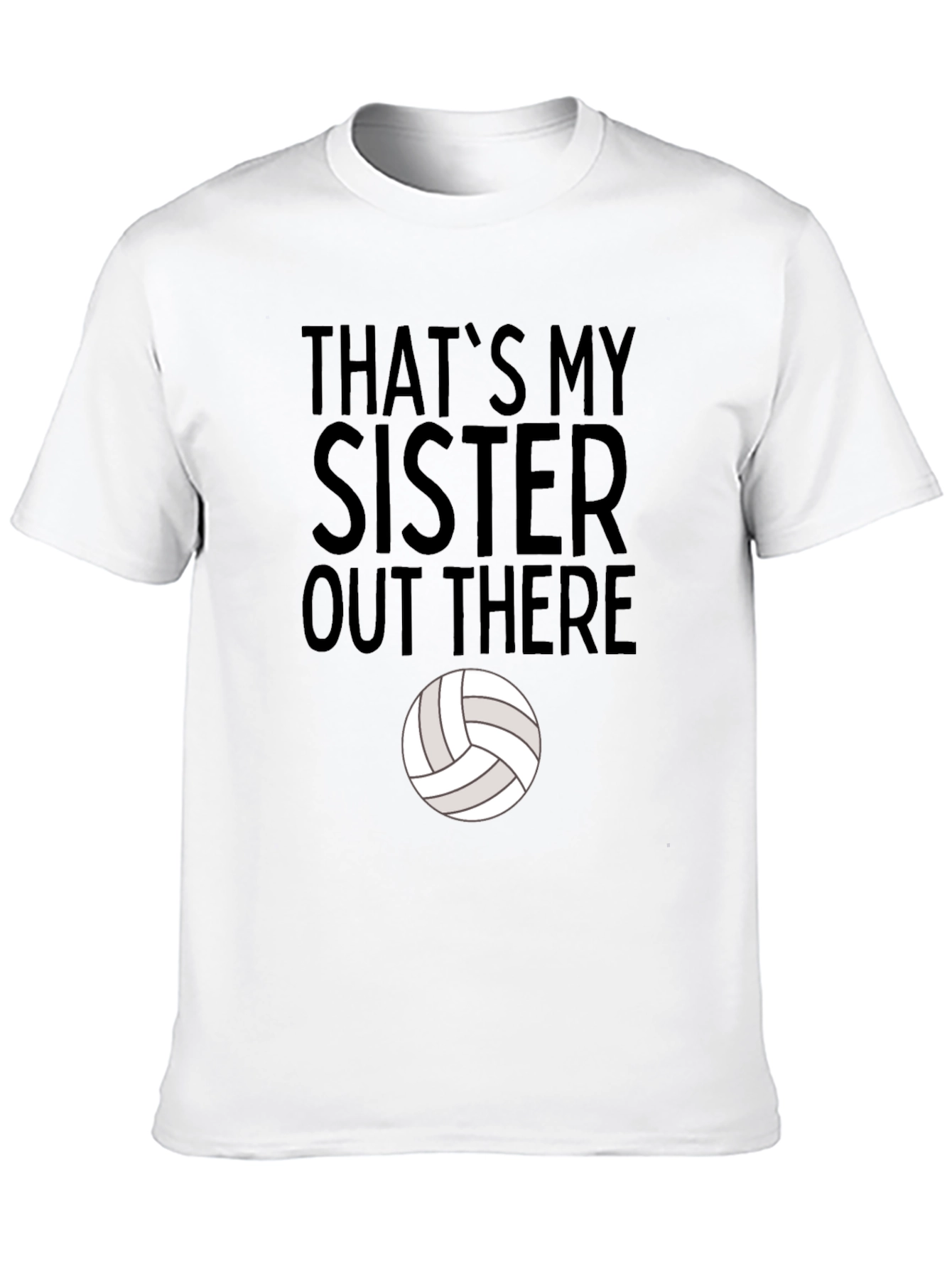Thats My Sister Volleyball T-Shirt