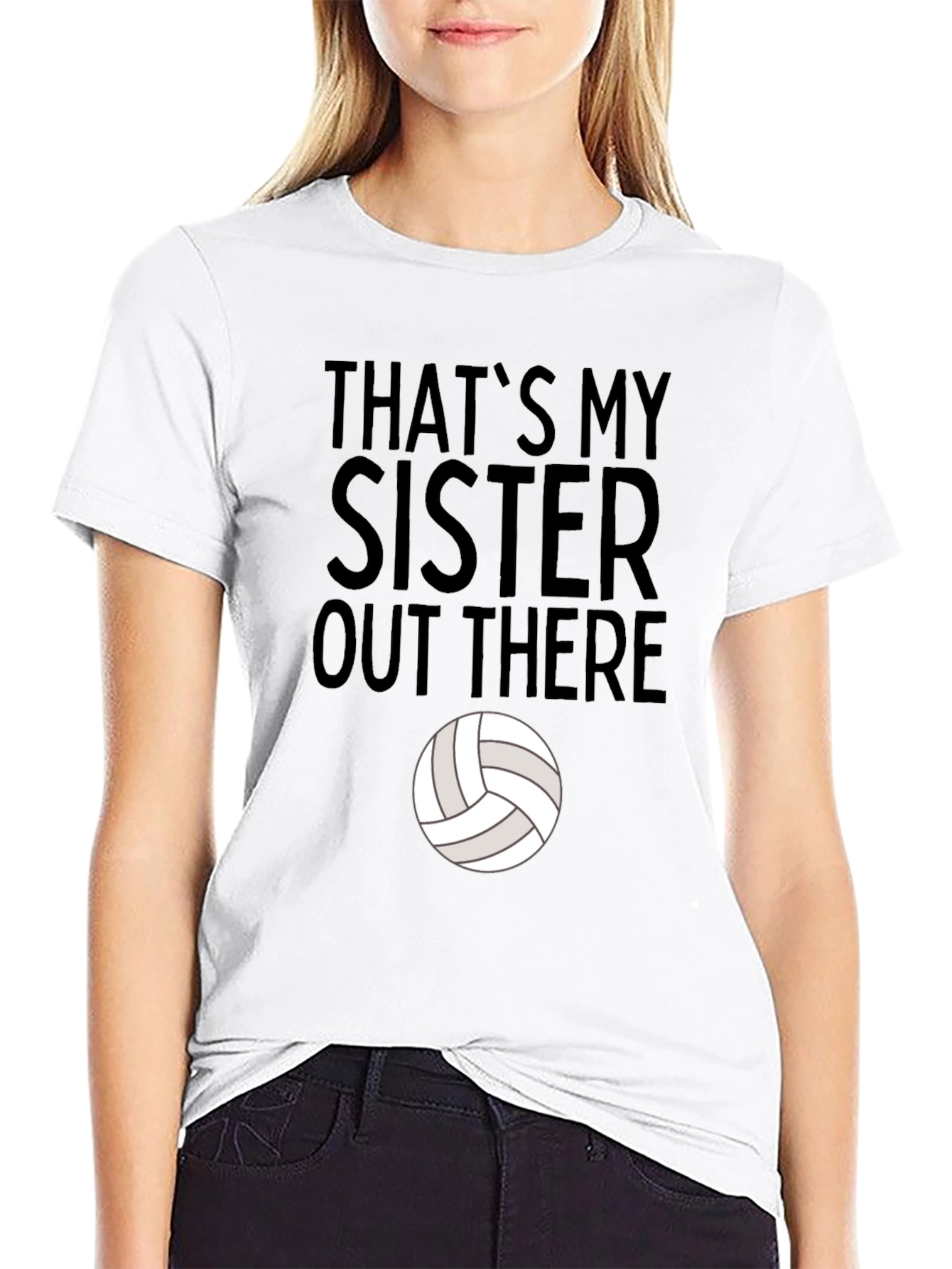 Thats My Sister Volleyball T-Shirt