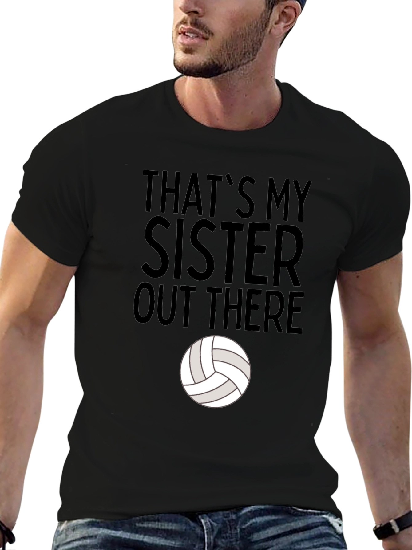 Thats My Sister Volleyball T-Shirt