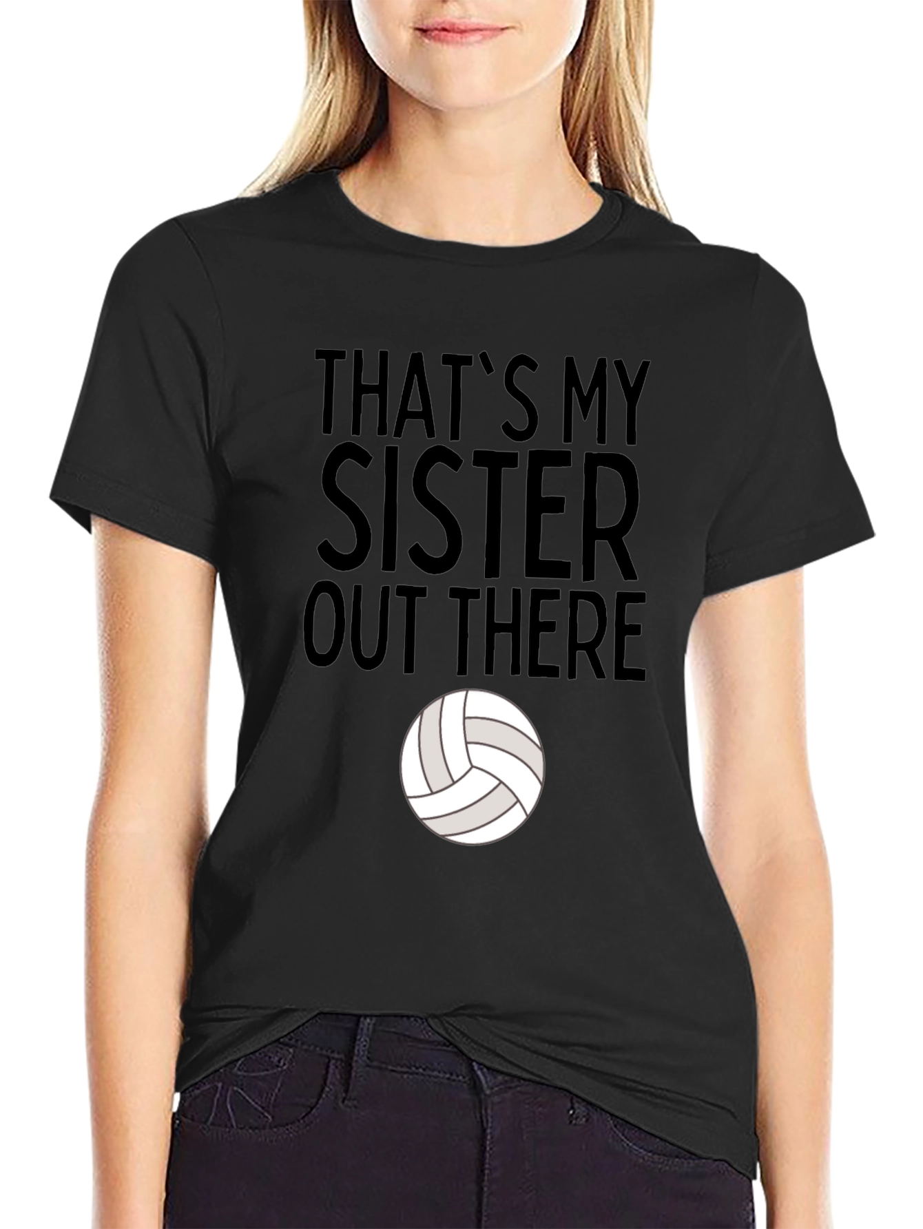 Thats My Sister Volleyball T-Shirt