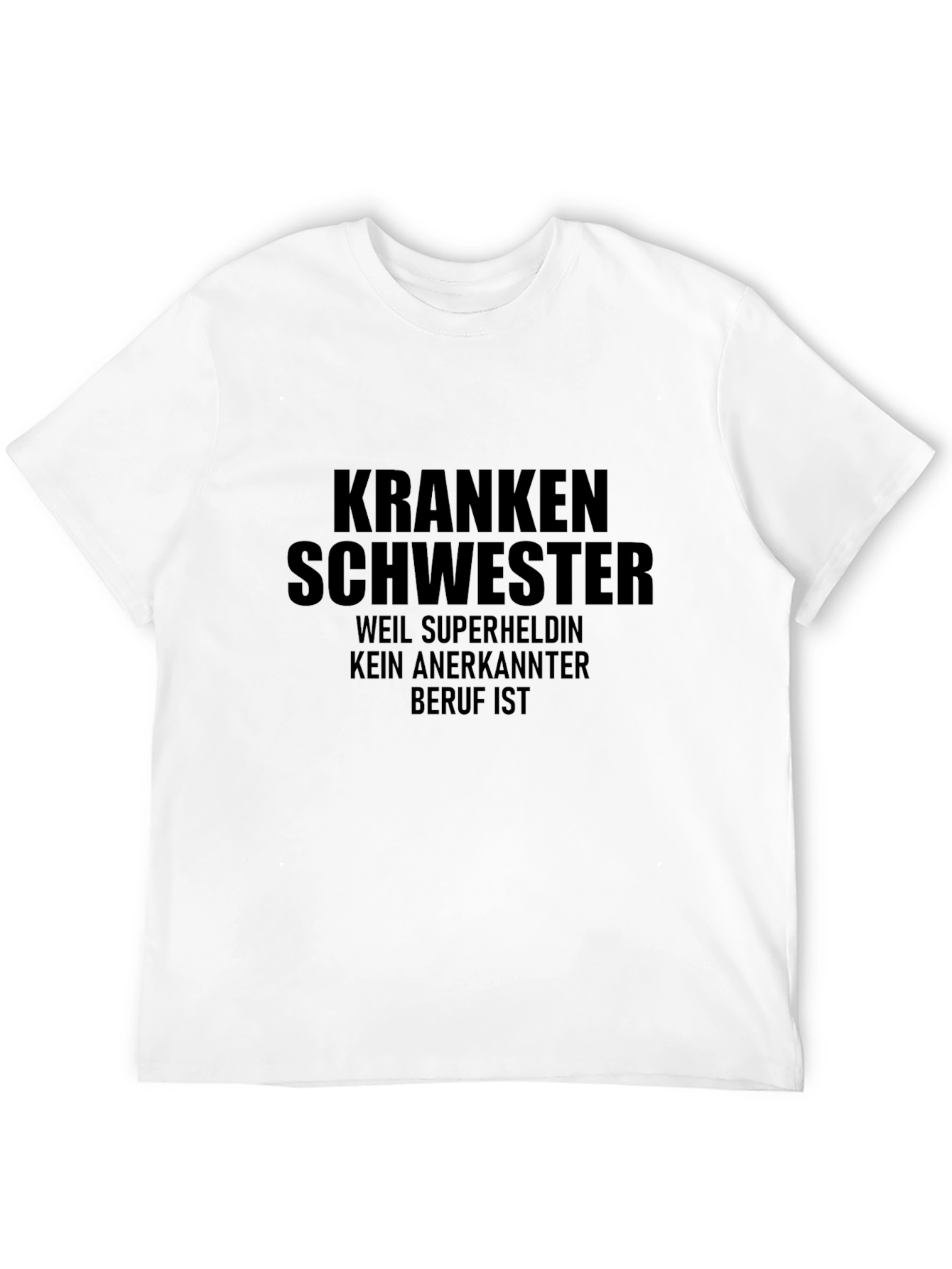 Krankenschwester Nurse Superheldin T-Shirt