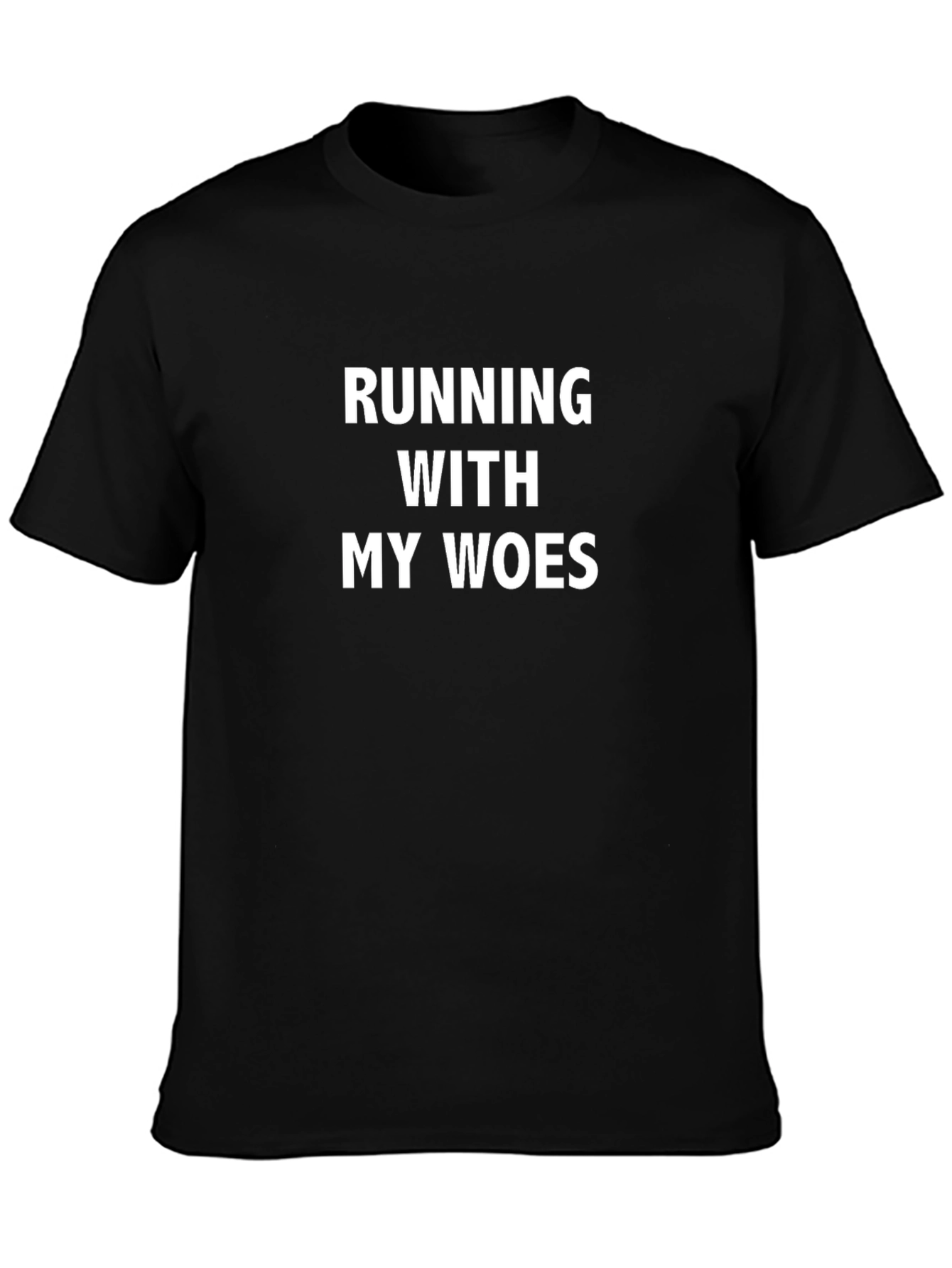Running With My Woes Graphic Tee