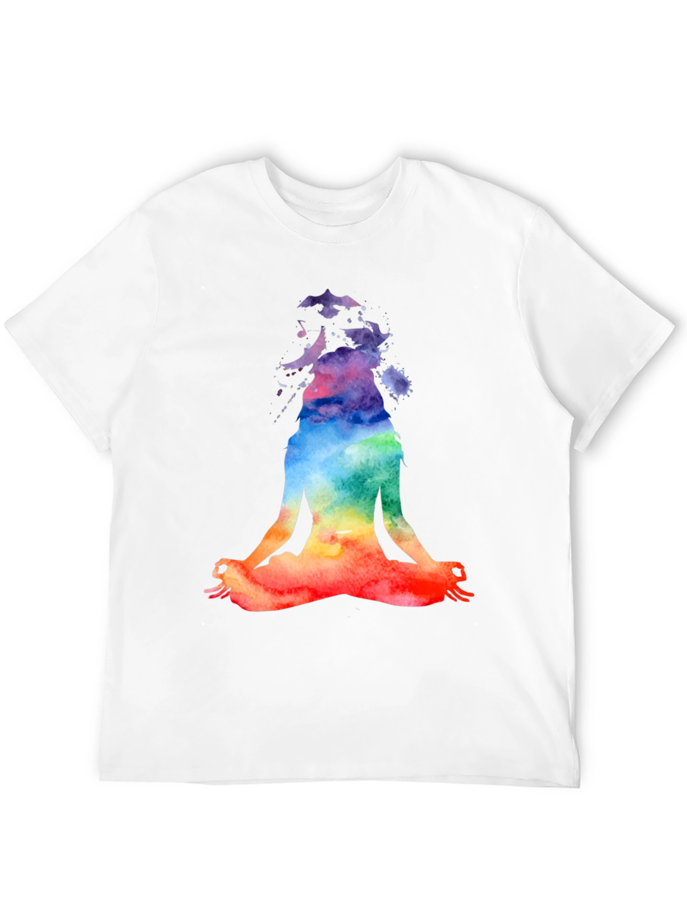 Yoga Meditation Watercolor T-Shirt