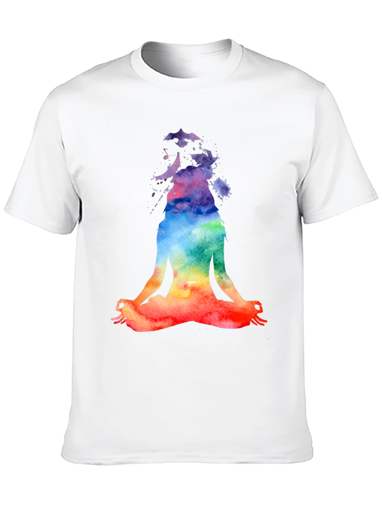 Yoga Meditation Watercolor T-Shirt