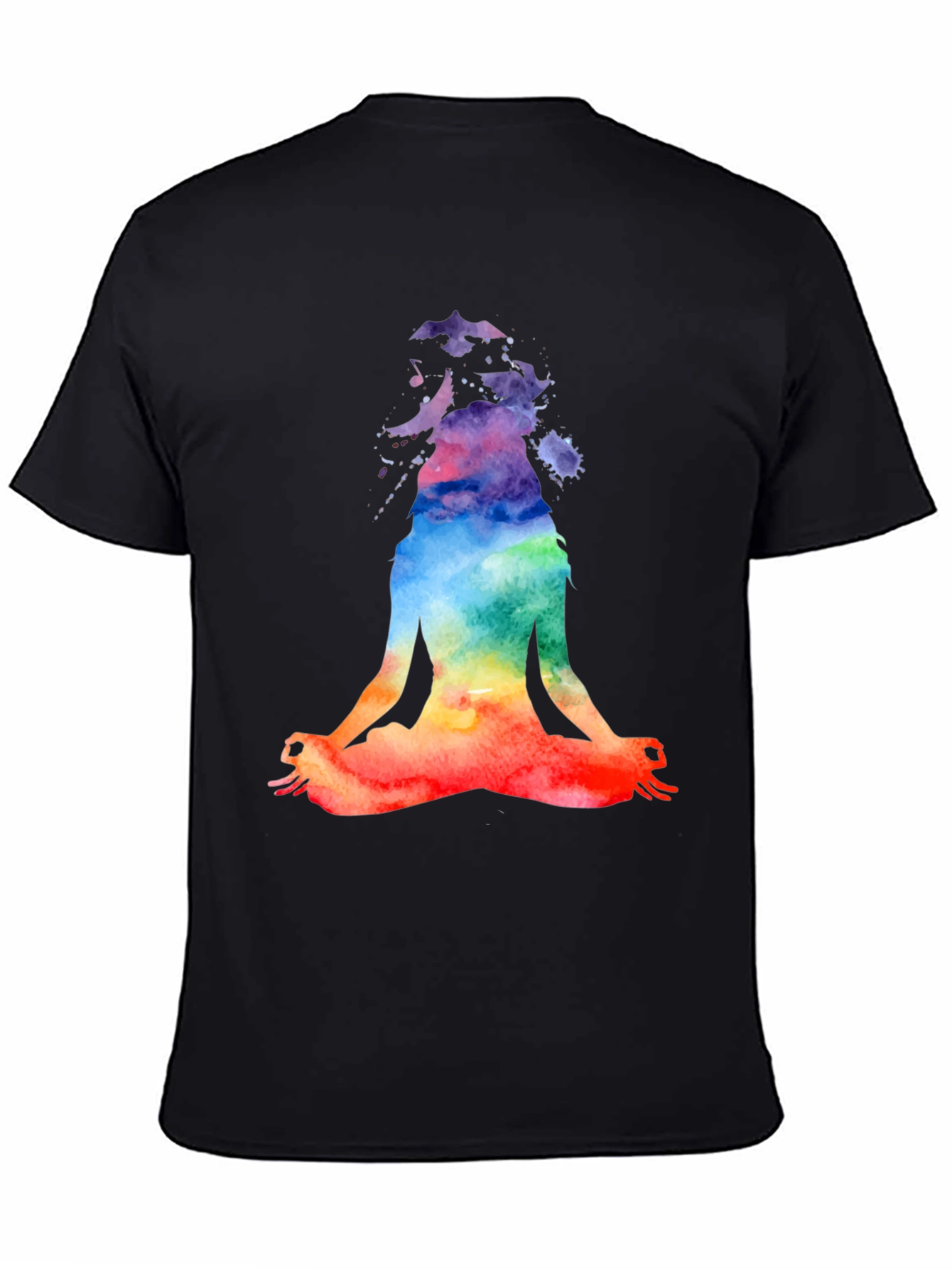 Yoga Meditation Watercolor T-Shirt