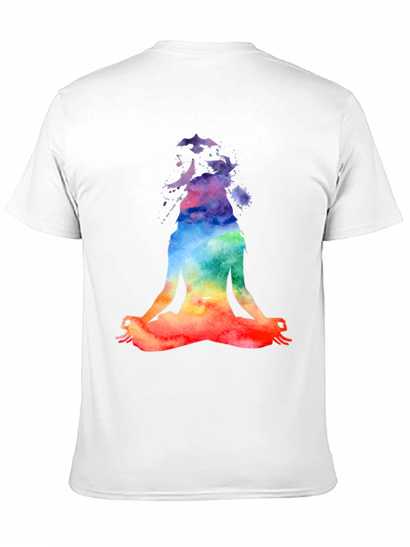 Yoga Meditation Watercolor T-Shirt