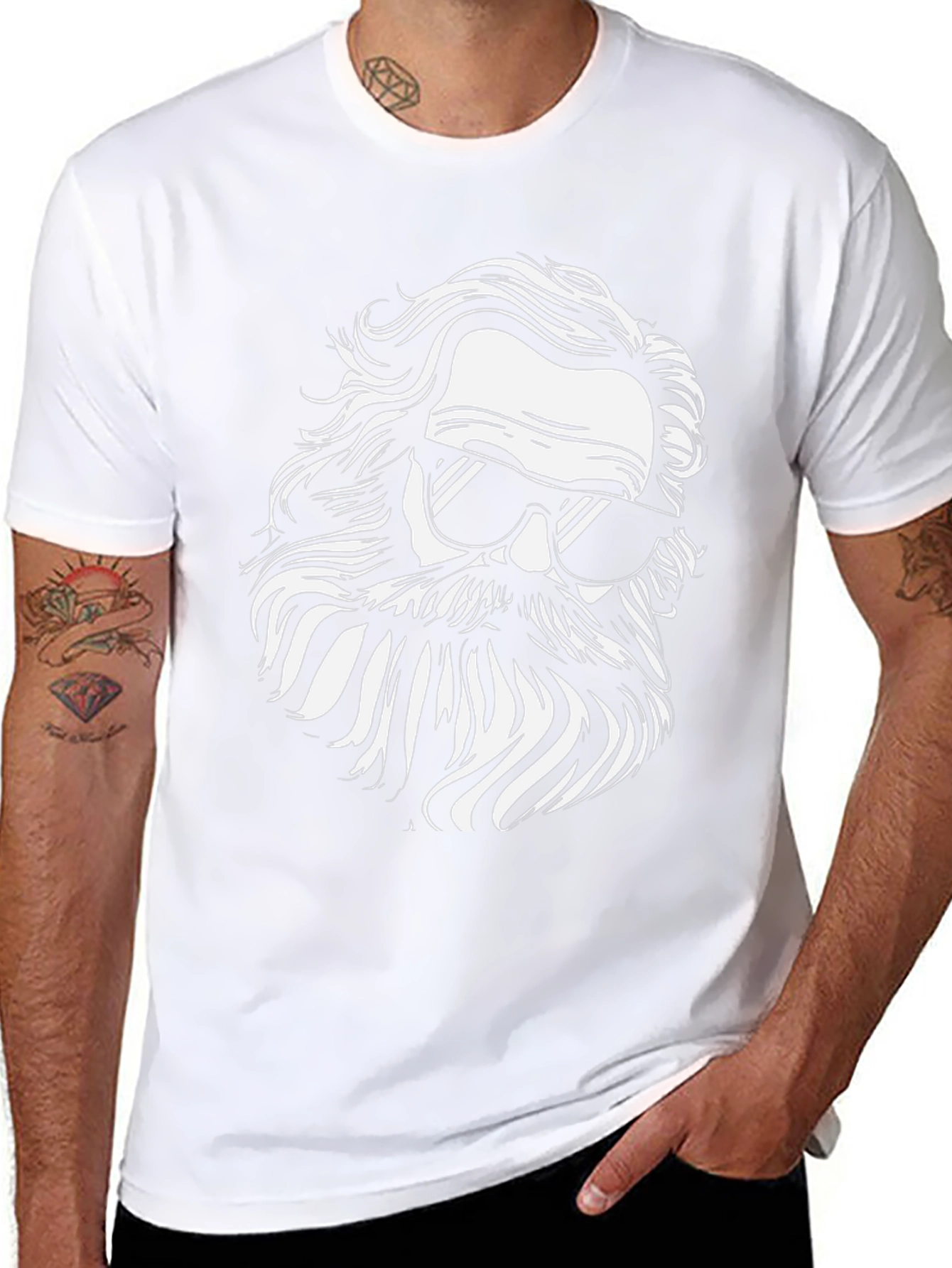 Cool Dude Graphic Tee - Black Cotton