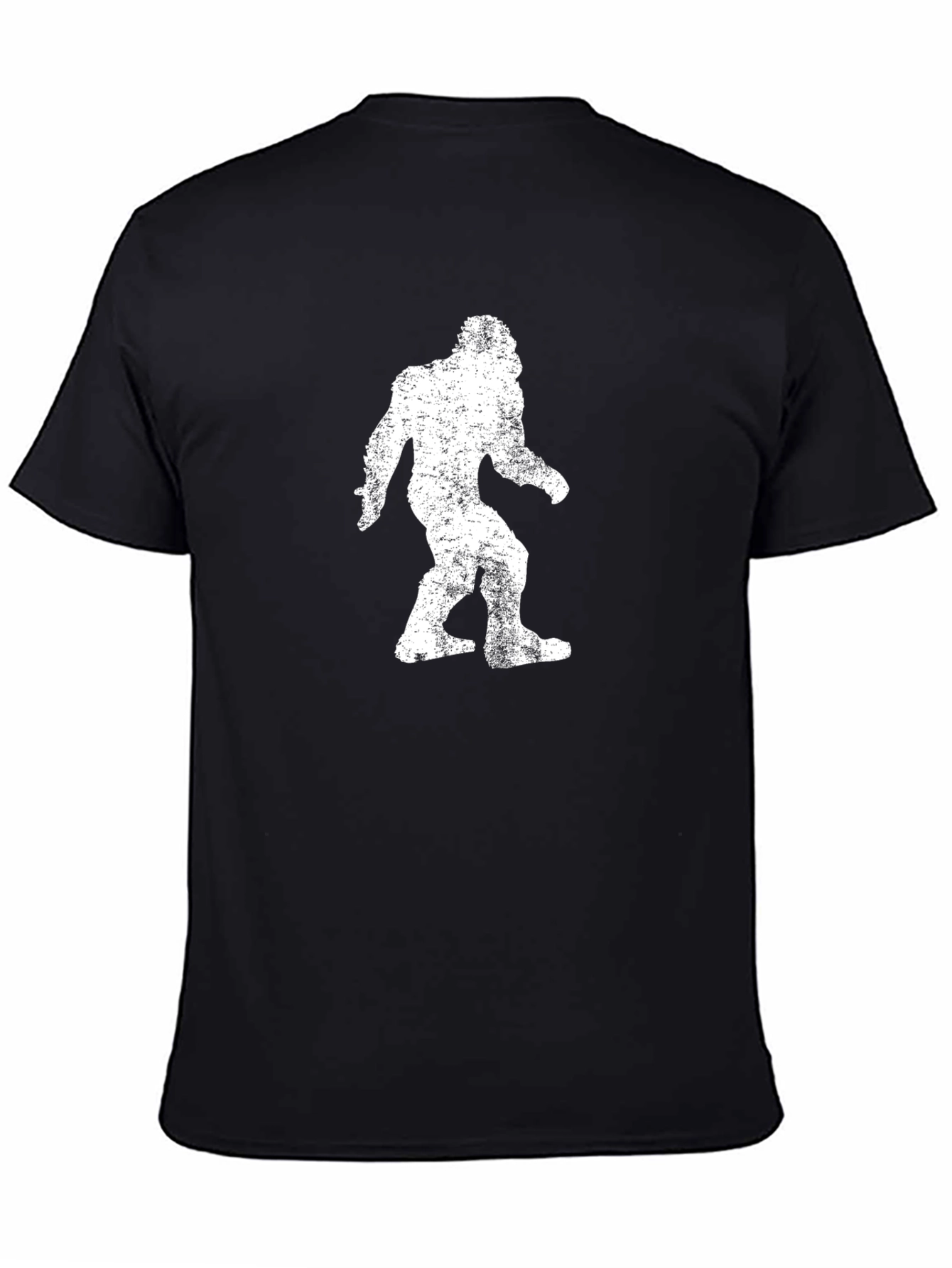Bigfoot Silhouette Graphic Tee - Black
