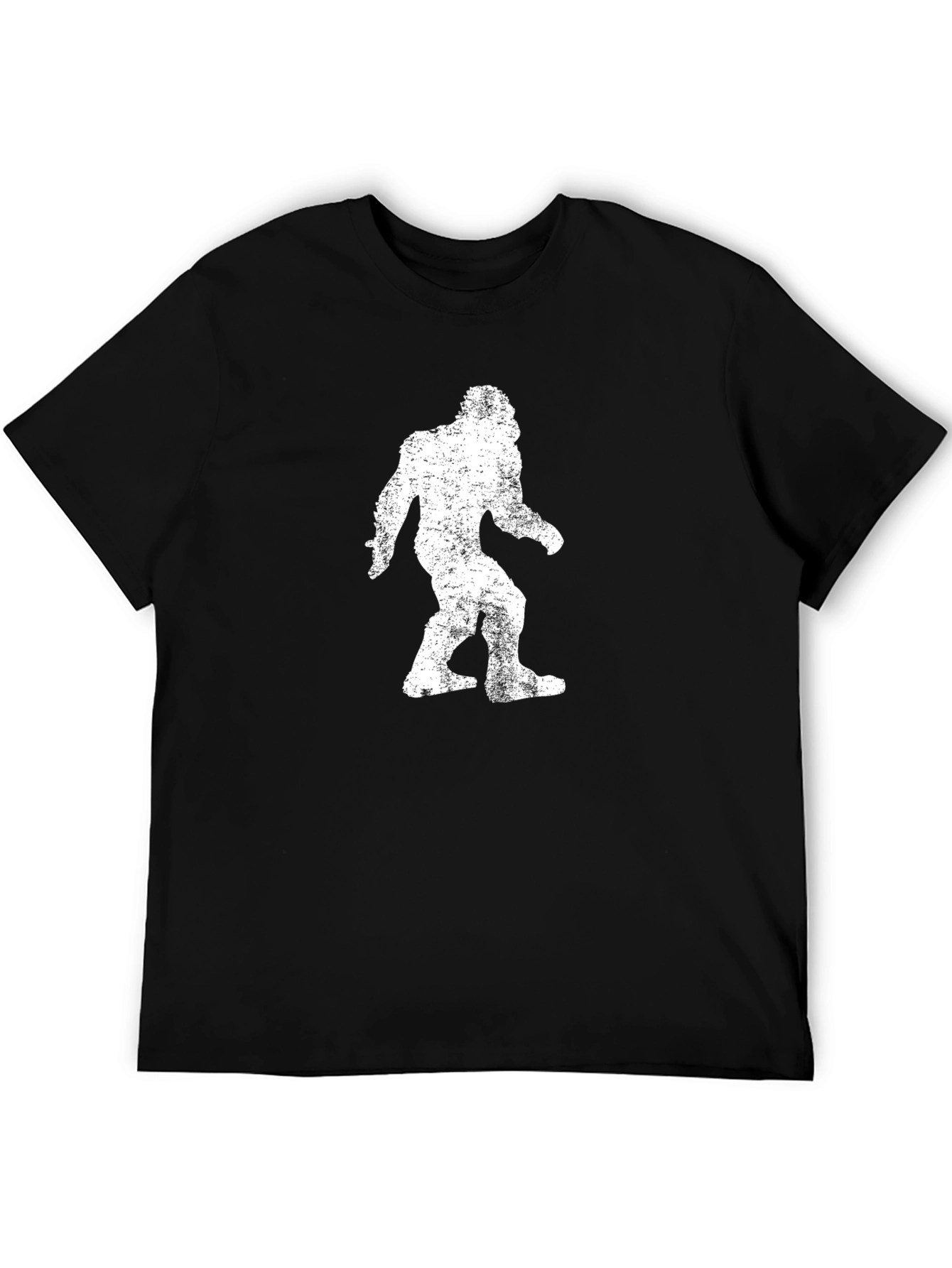 Bigfoot Silhouette Graphic Tee - Black