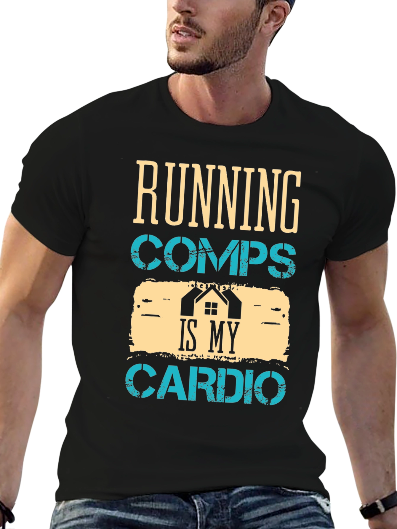 Running Comps Is My Cardio Graphic T-Shirt