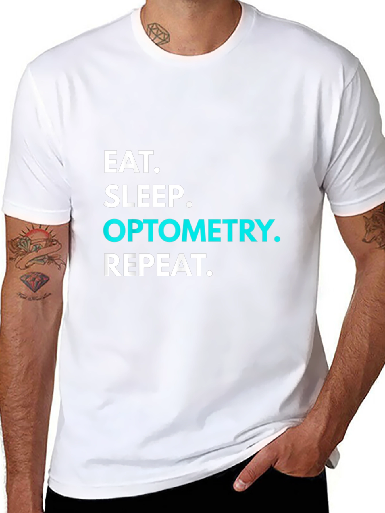 Eat Sleep Optometry Repeat T-Shirt