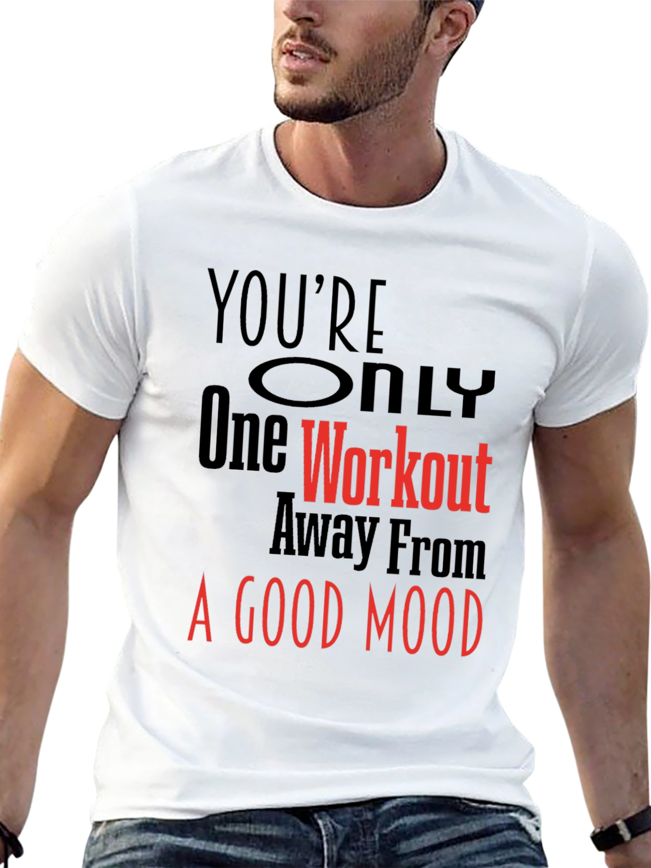 Workout Motivation T-Shirt - Good Mood Guarantee!