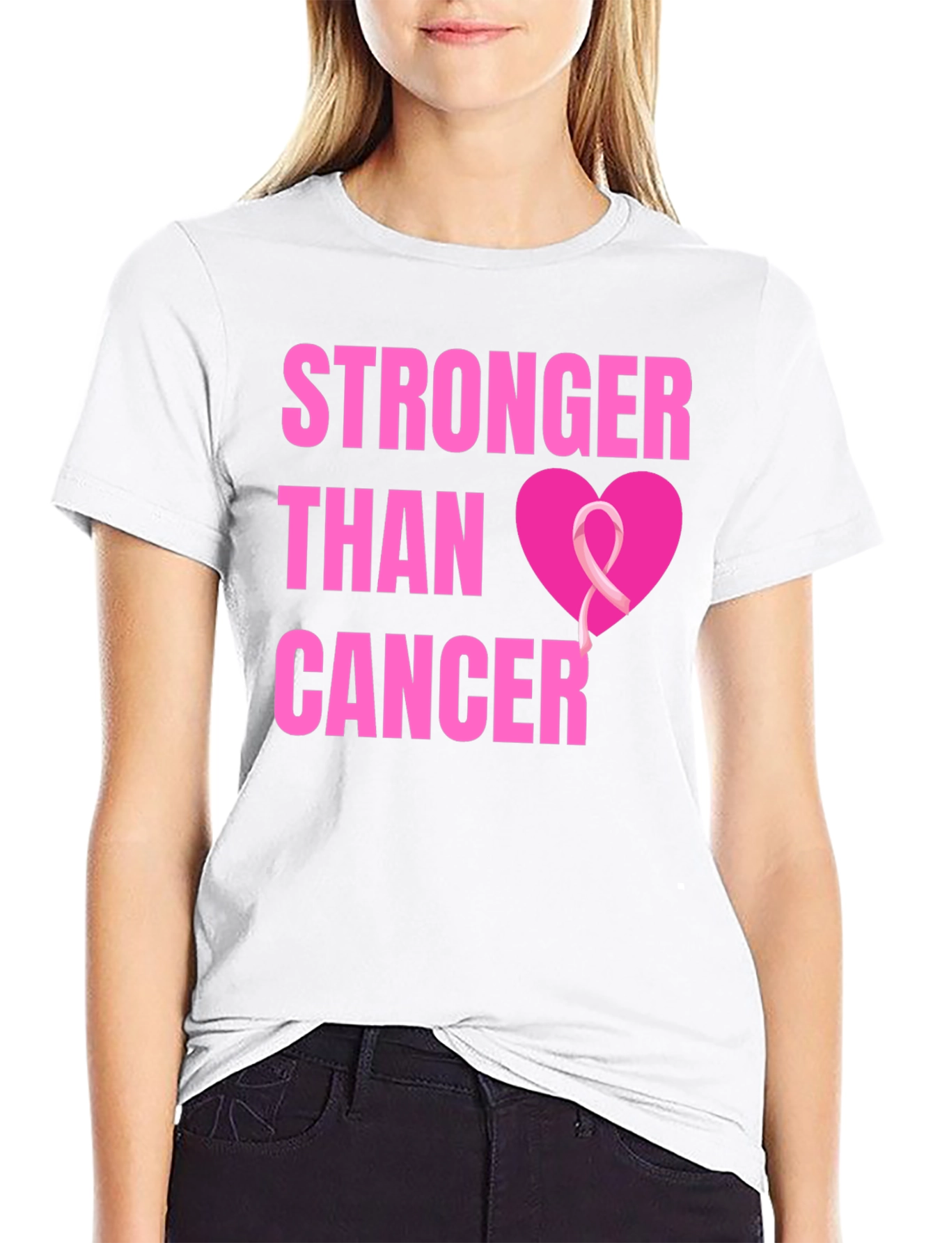 Stronger Than Cancer Awareness T-Shirt