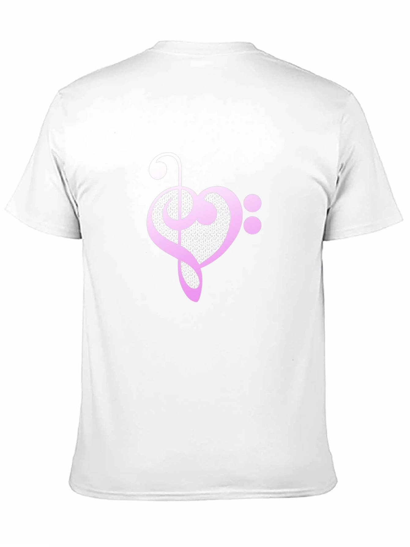 Musical Heart Graphic Tee - Black