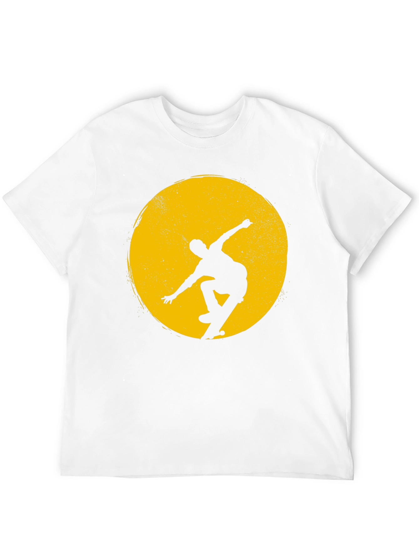 Skateboarder Silhouette Graphic Tee