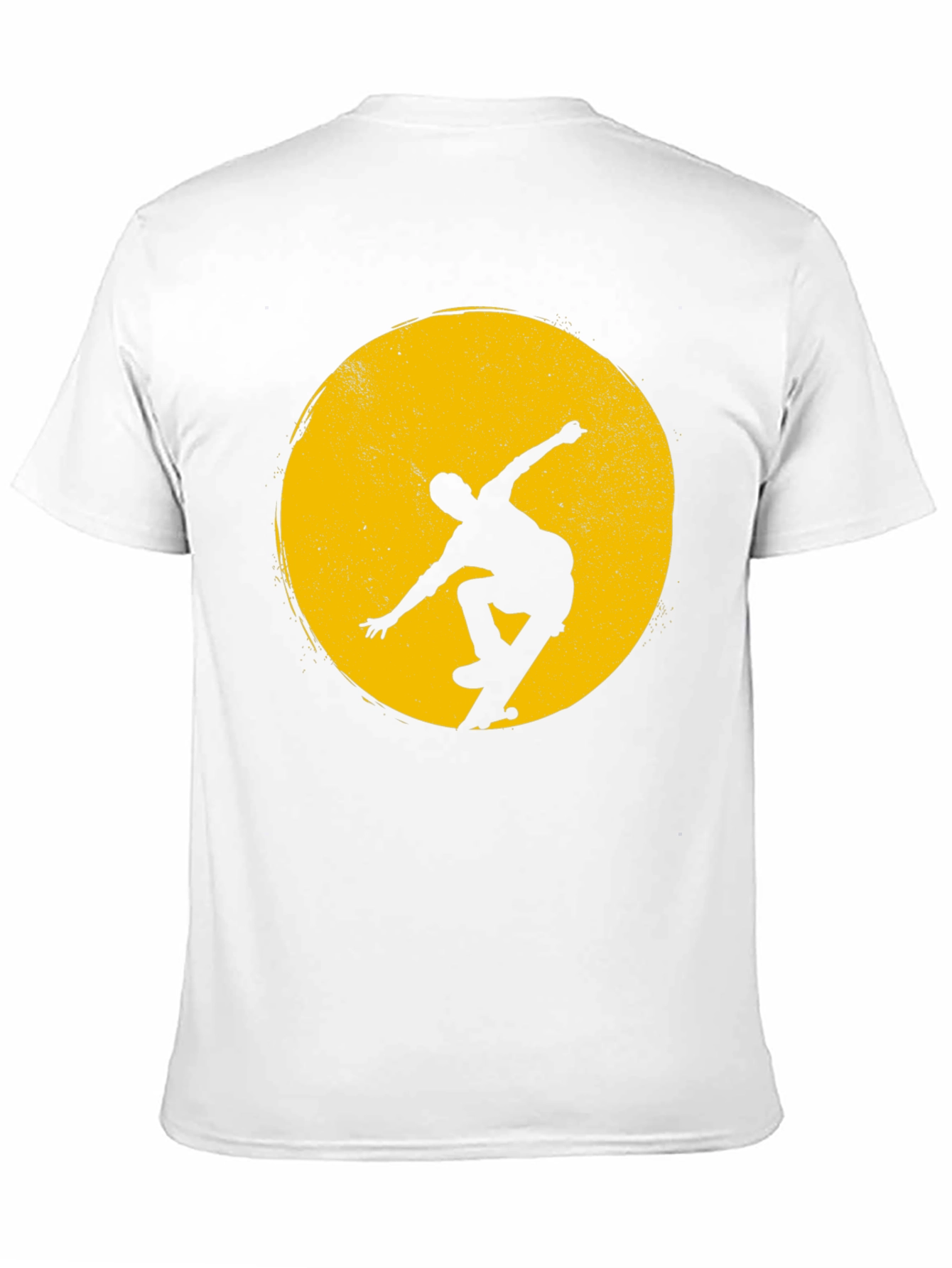 Skateboarder Silhouette Graphic Tee