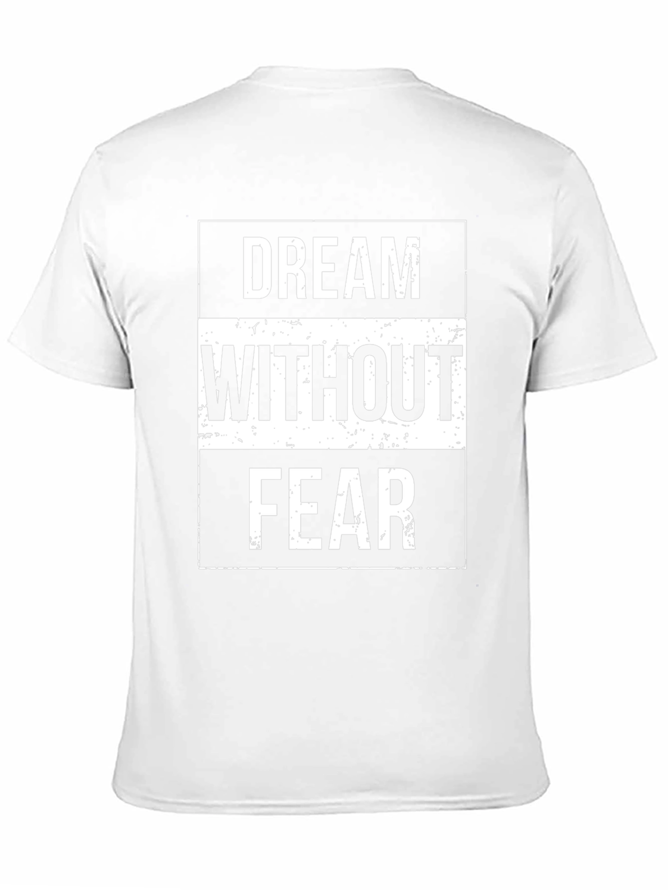 Dream Without Fear Black Graphic Tee
