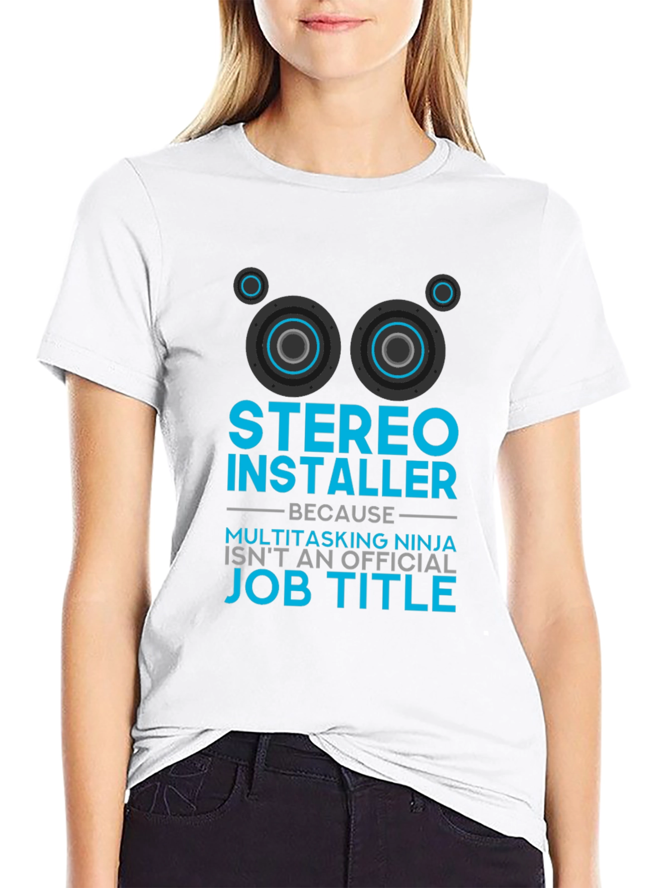 Stereo Installer Multitasking Ninja T-Shirt