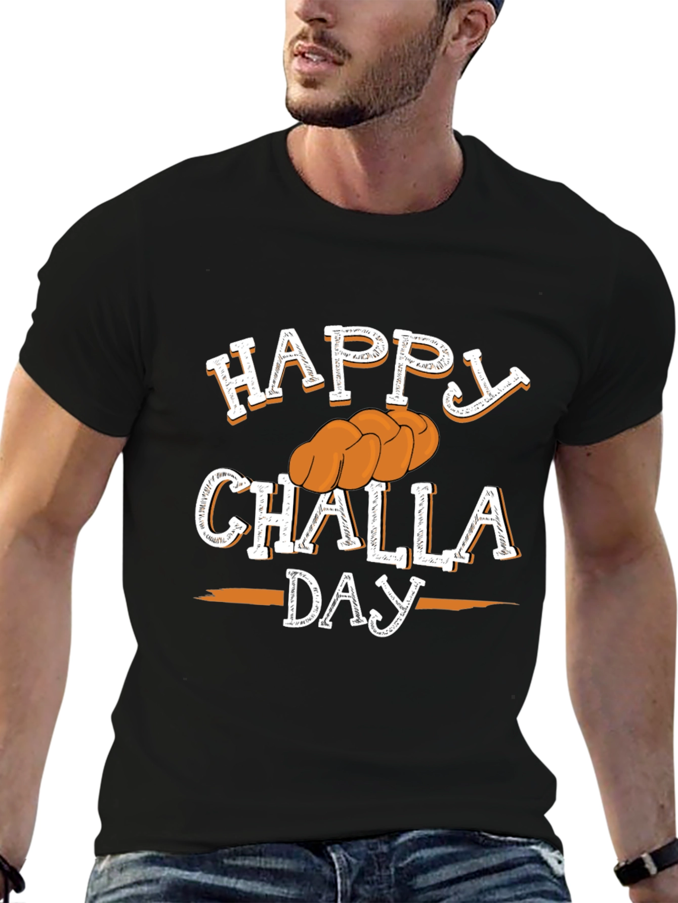 Happy Challa Day Graphic T-Shirt