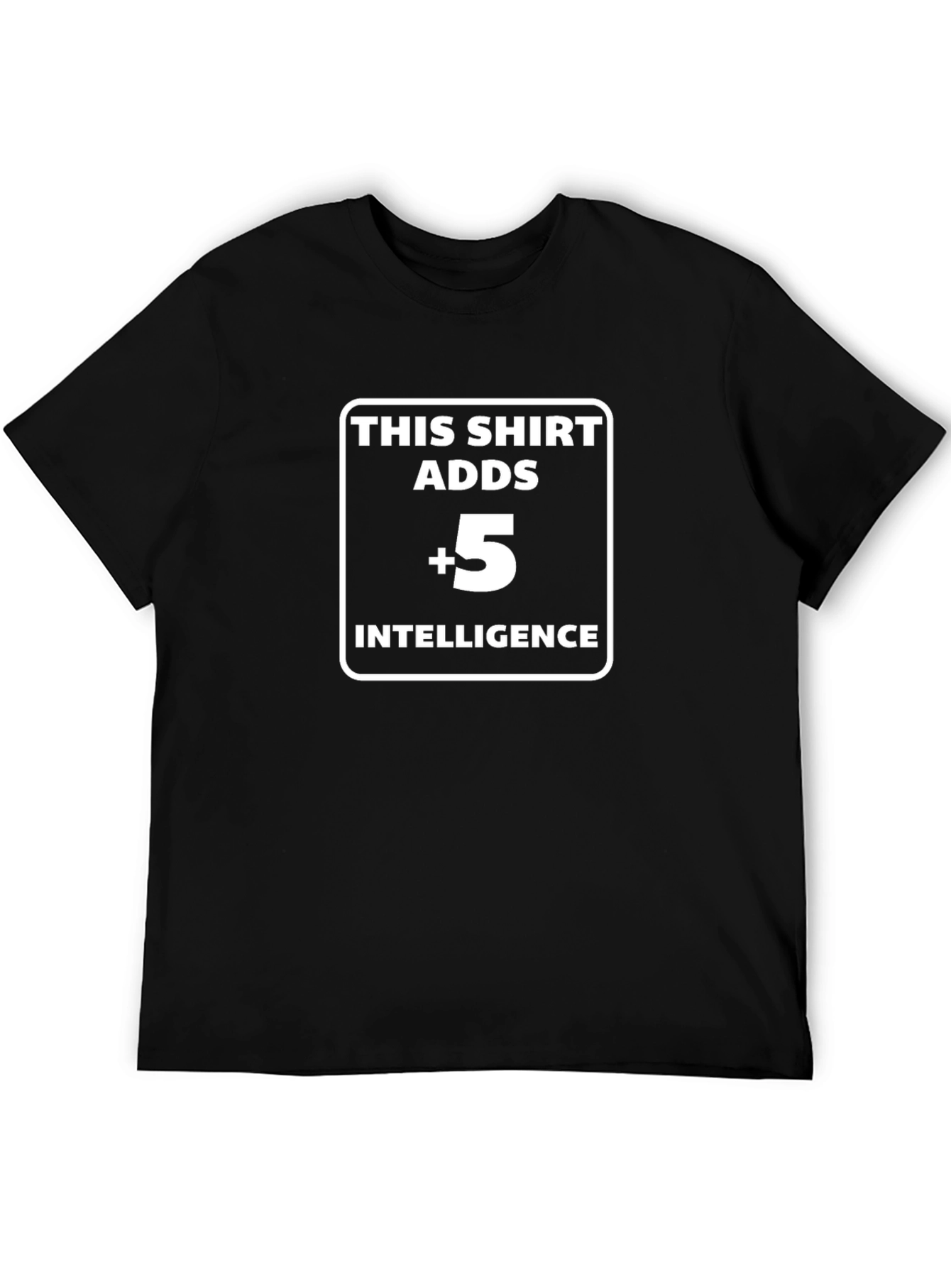 Intelligence Boost T-Shirt: Adds +5!