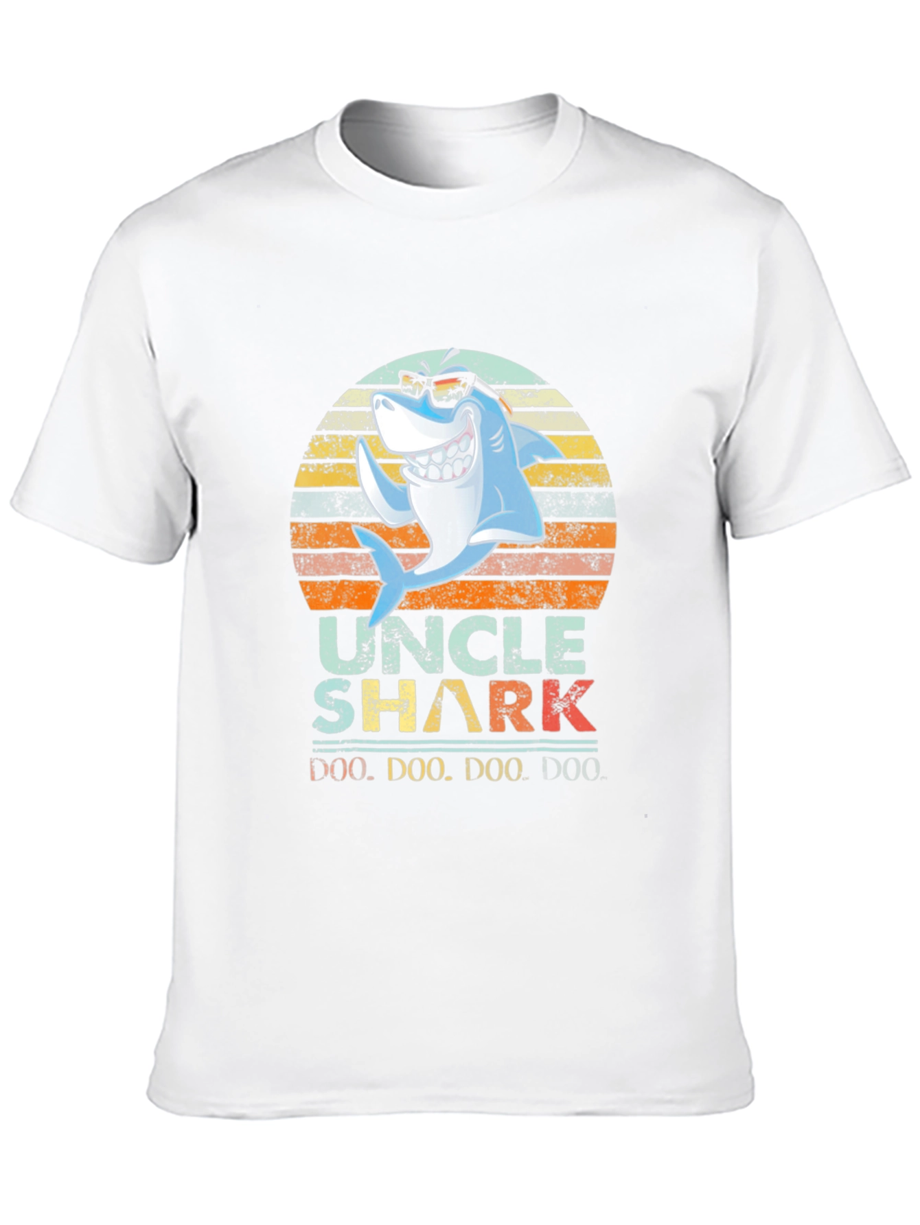 Uncle Shark T-Shirt - Doo Doo Doo Funny Tee