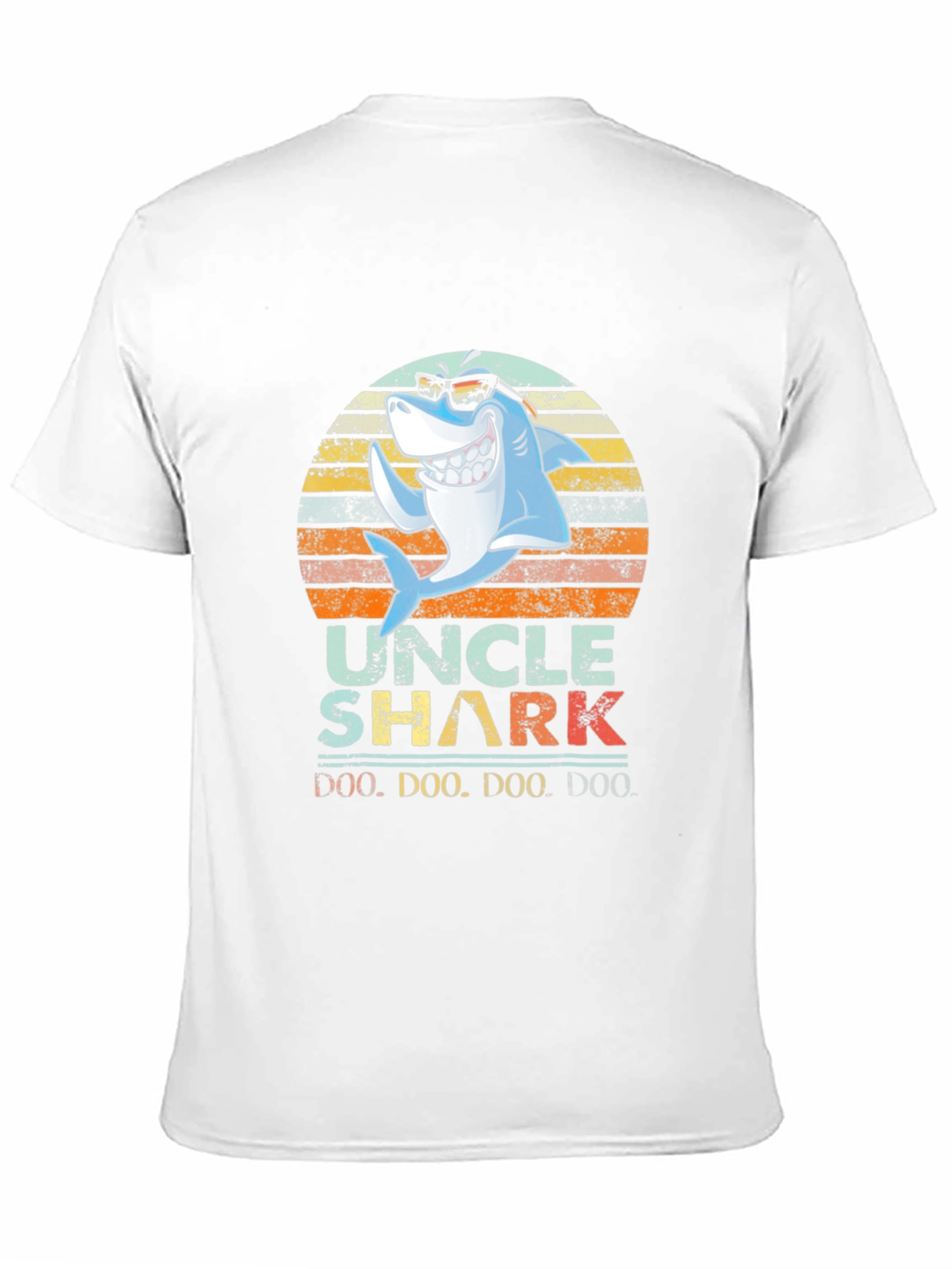 Uncle Shark T-Shirt - Doo Doo Doo Funny Tee